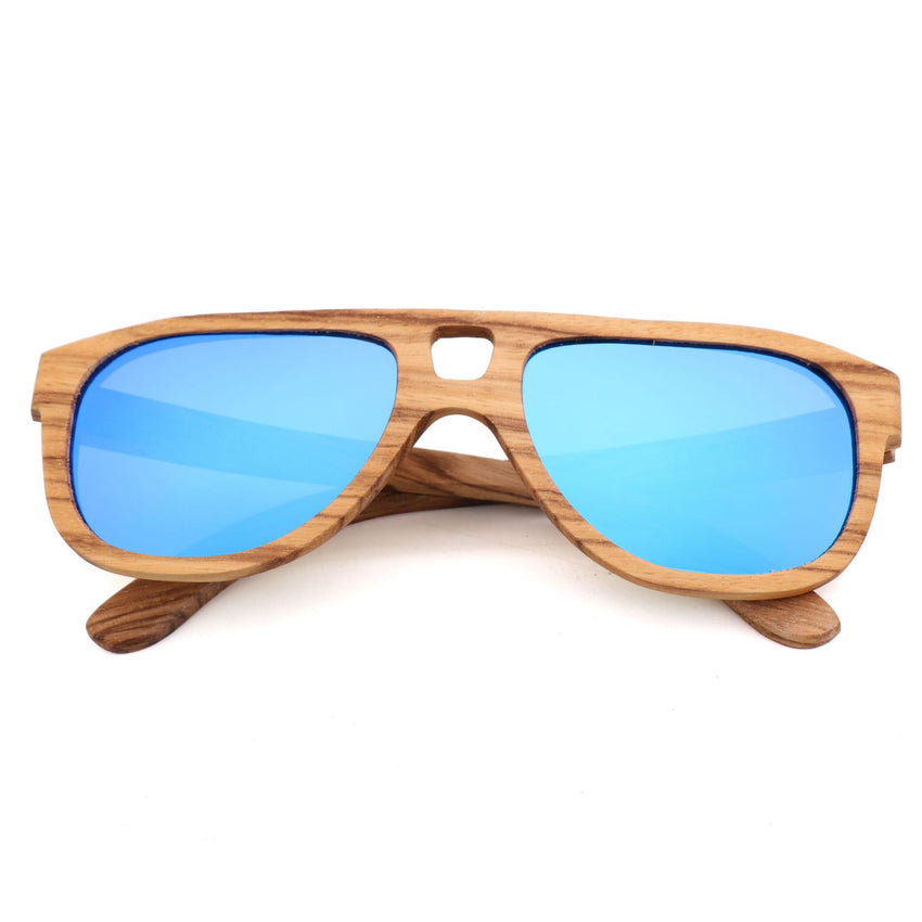 Wooden Frame Polarized Sunglasses Unisex