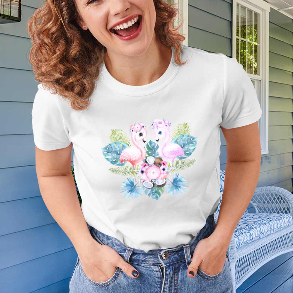 Heartwarming Flamingo T-Shirt for mom and womens, best gift for her