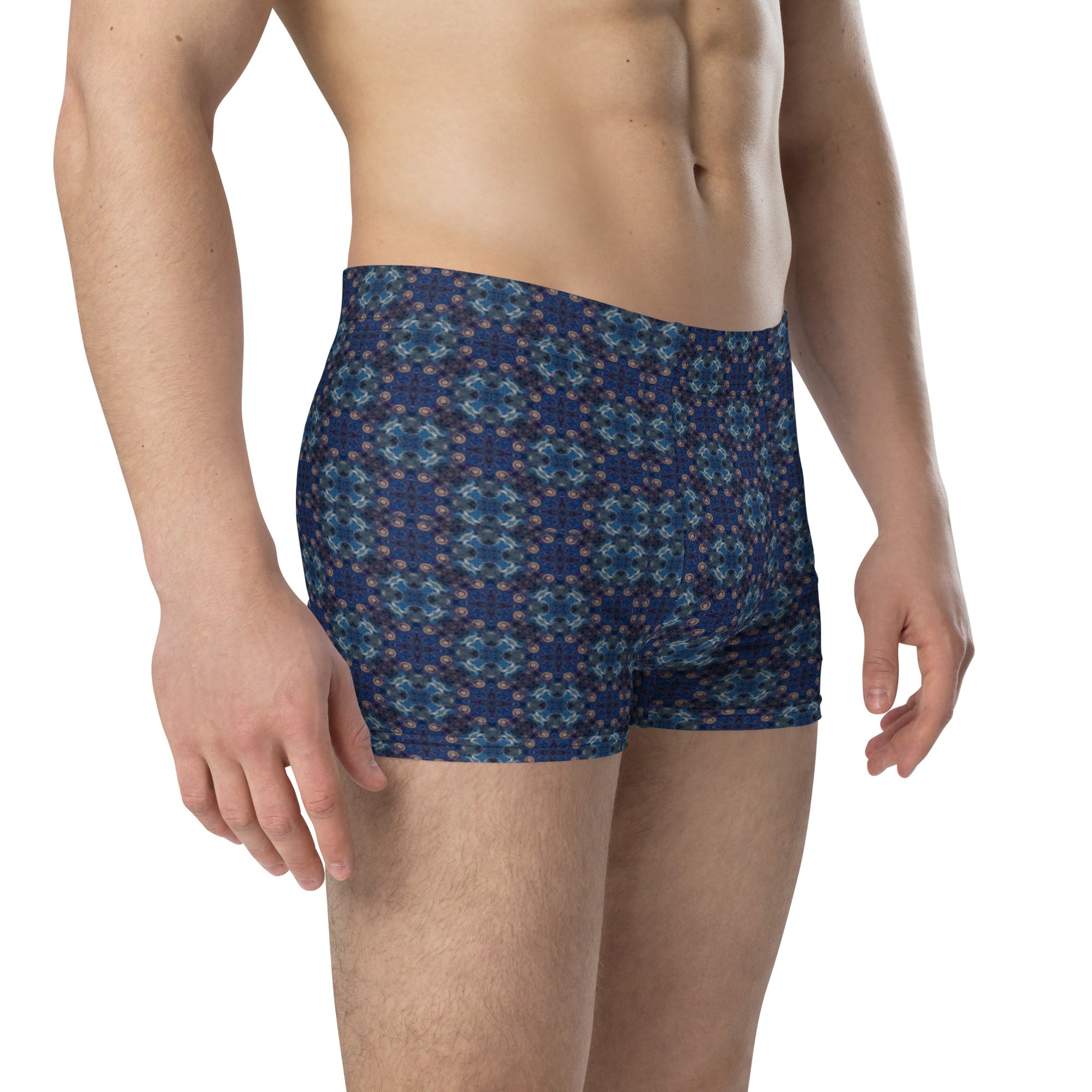 Stylish all-over print boxer briefs for men's