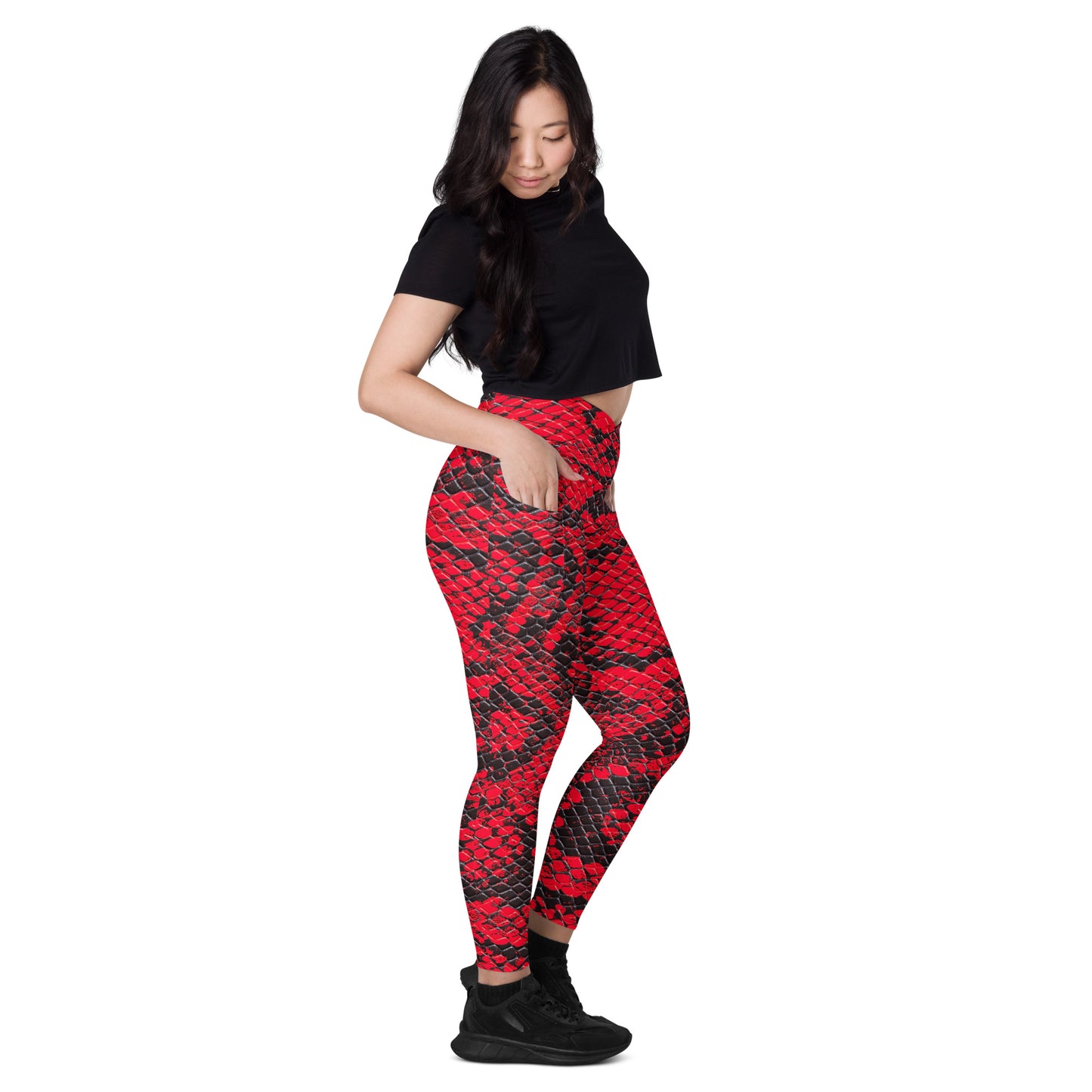 Scarlet Crossover Leggings, lioness-love
