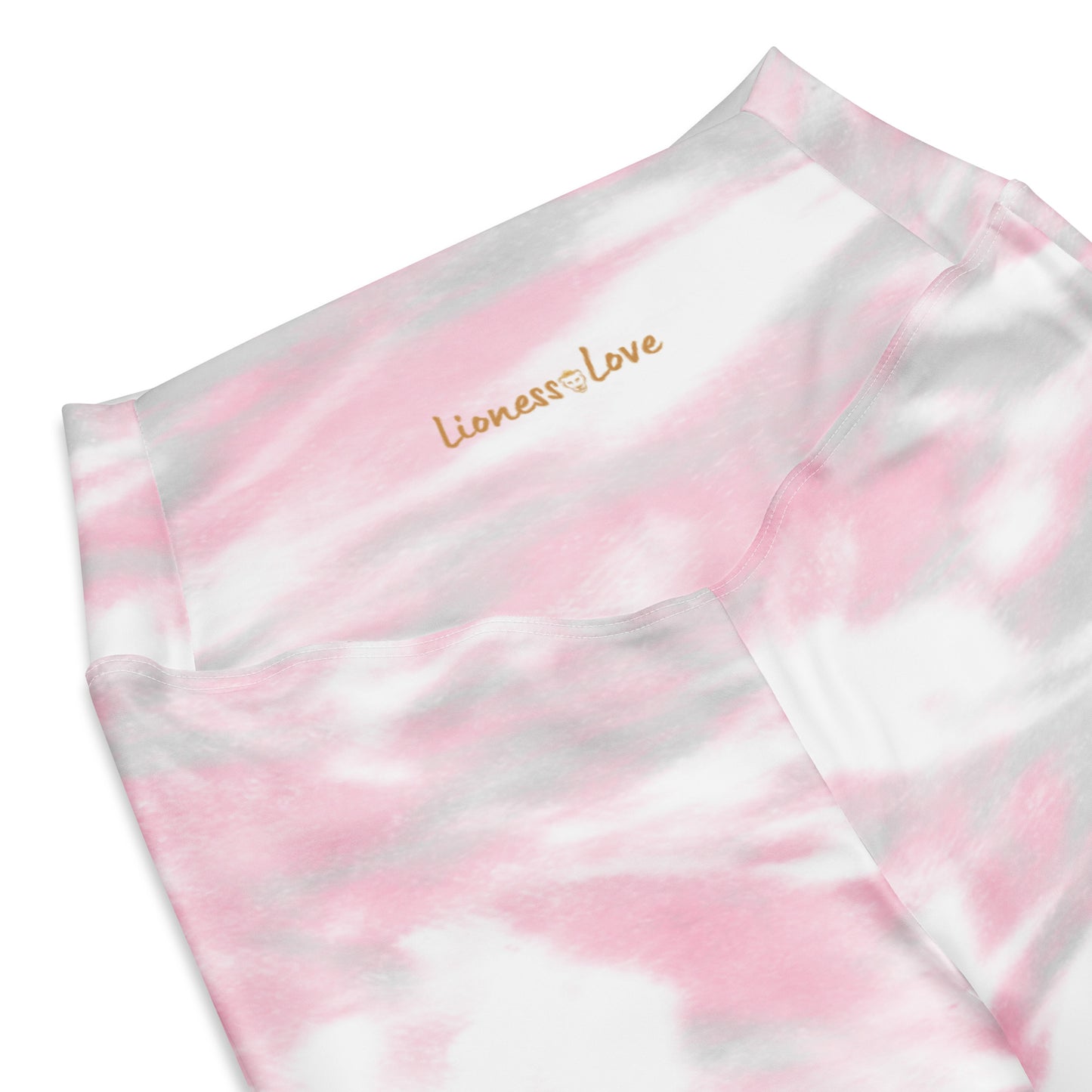 Rylee Pink Camo Flare Leggings, lioness-love