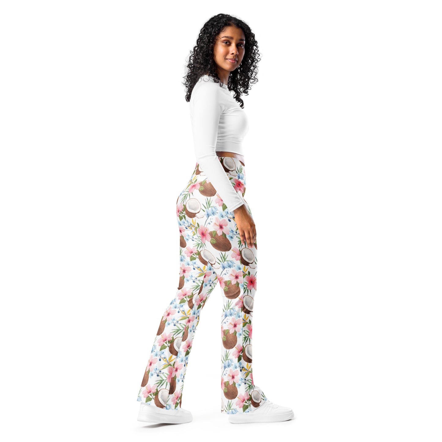 Manalani Flared Leggings, lioness-love