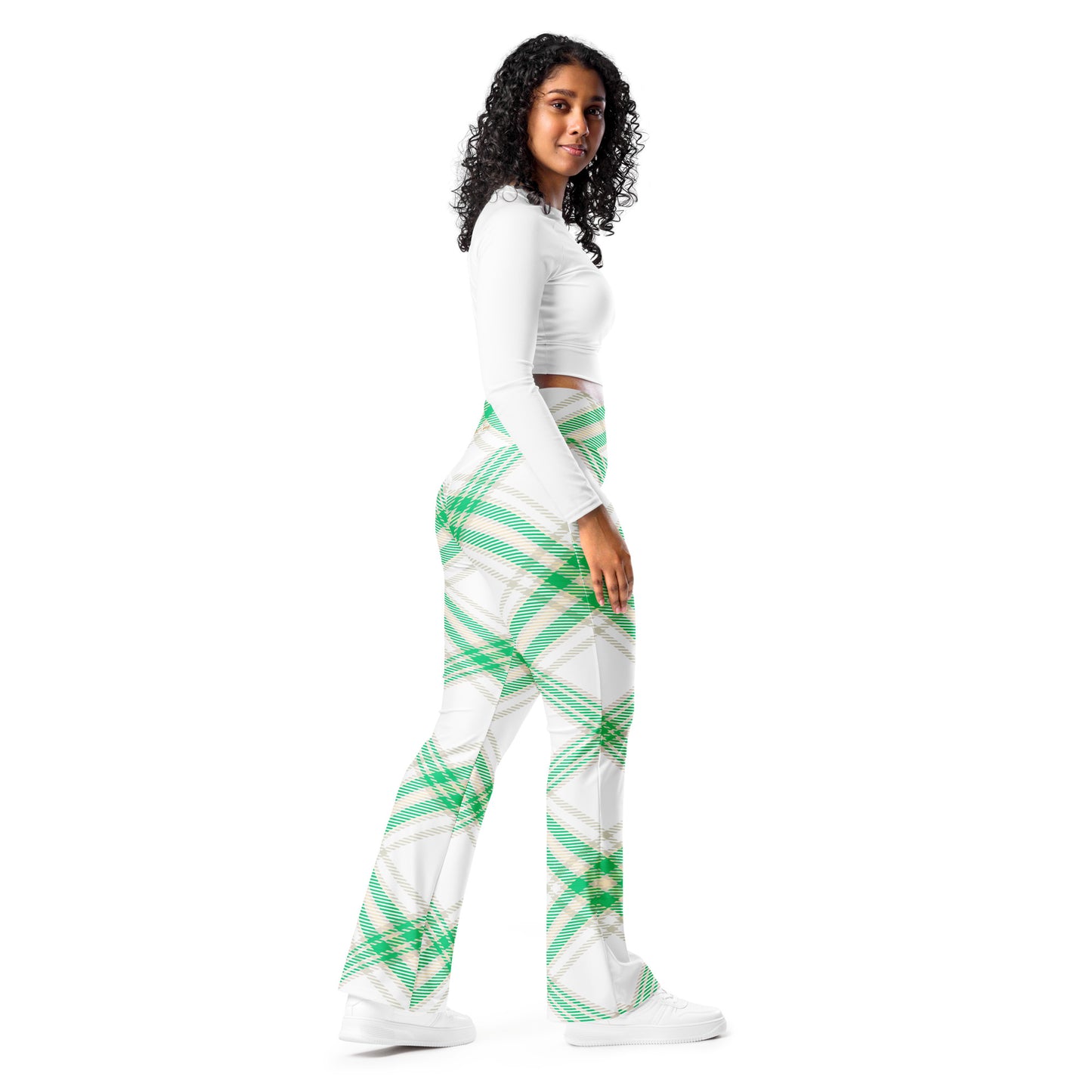 Plaid Flare leggings, lioness-love