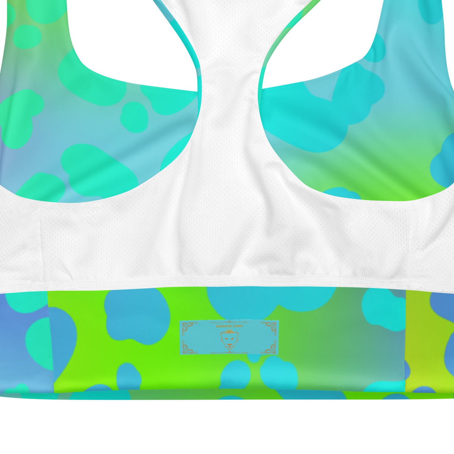 Neon Nala Longline Sports Bra, lioness-love