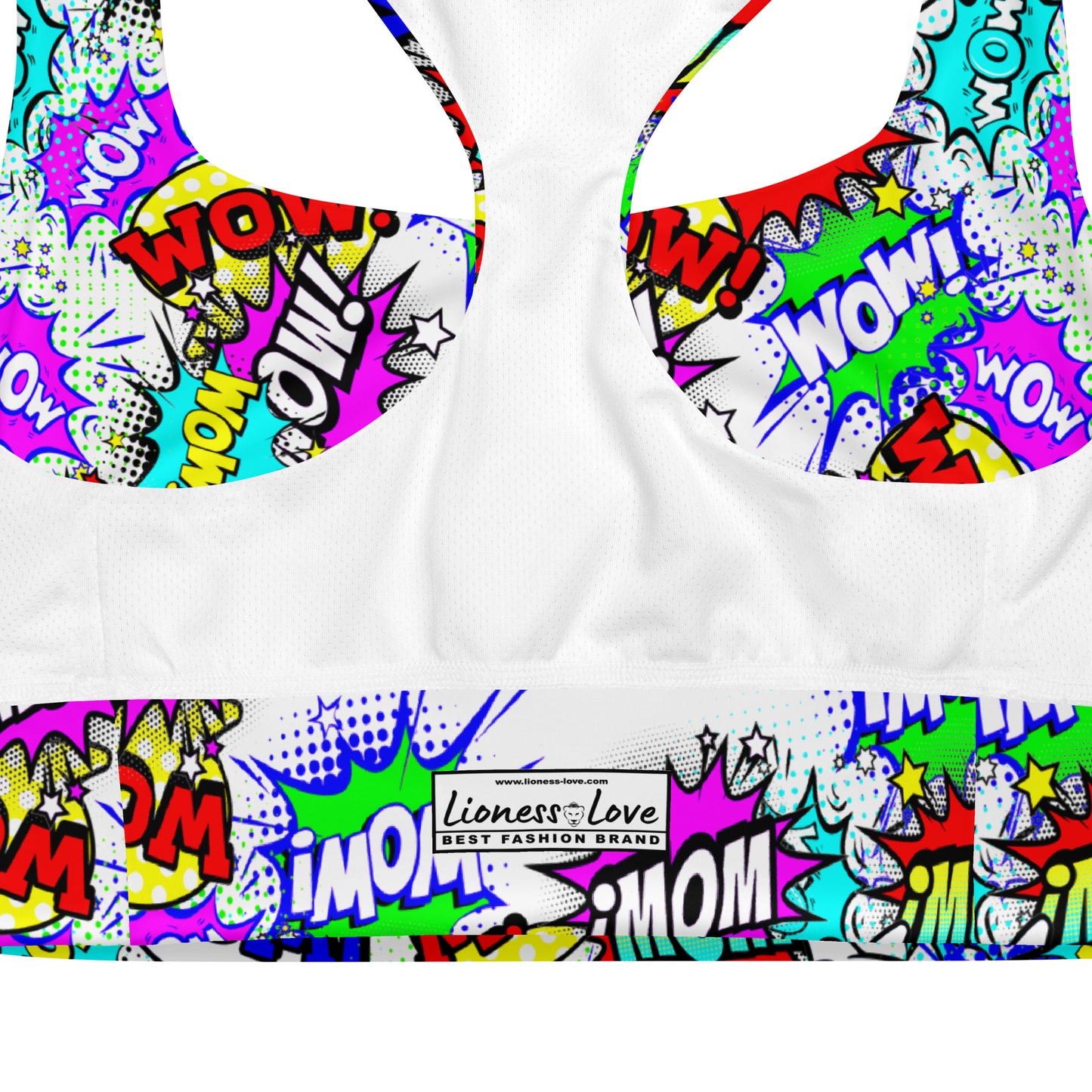 Pop Art Sports Bra
