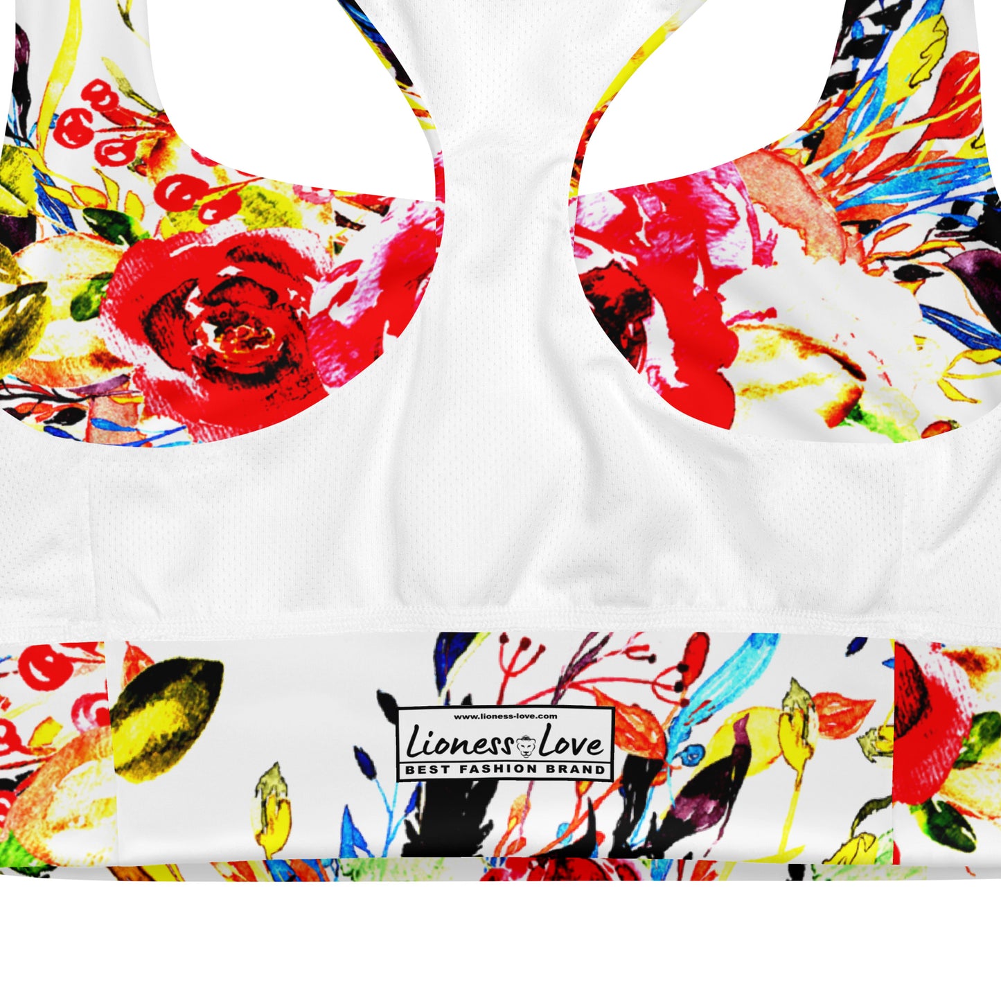Floral Print Fashion Sports Bra