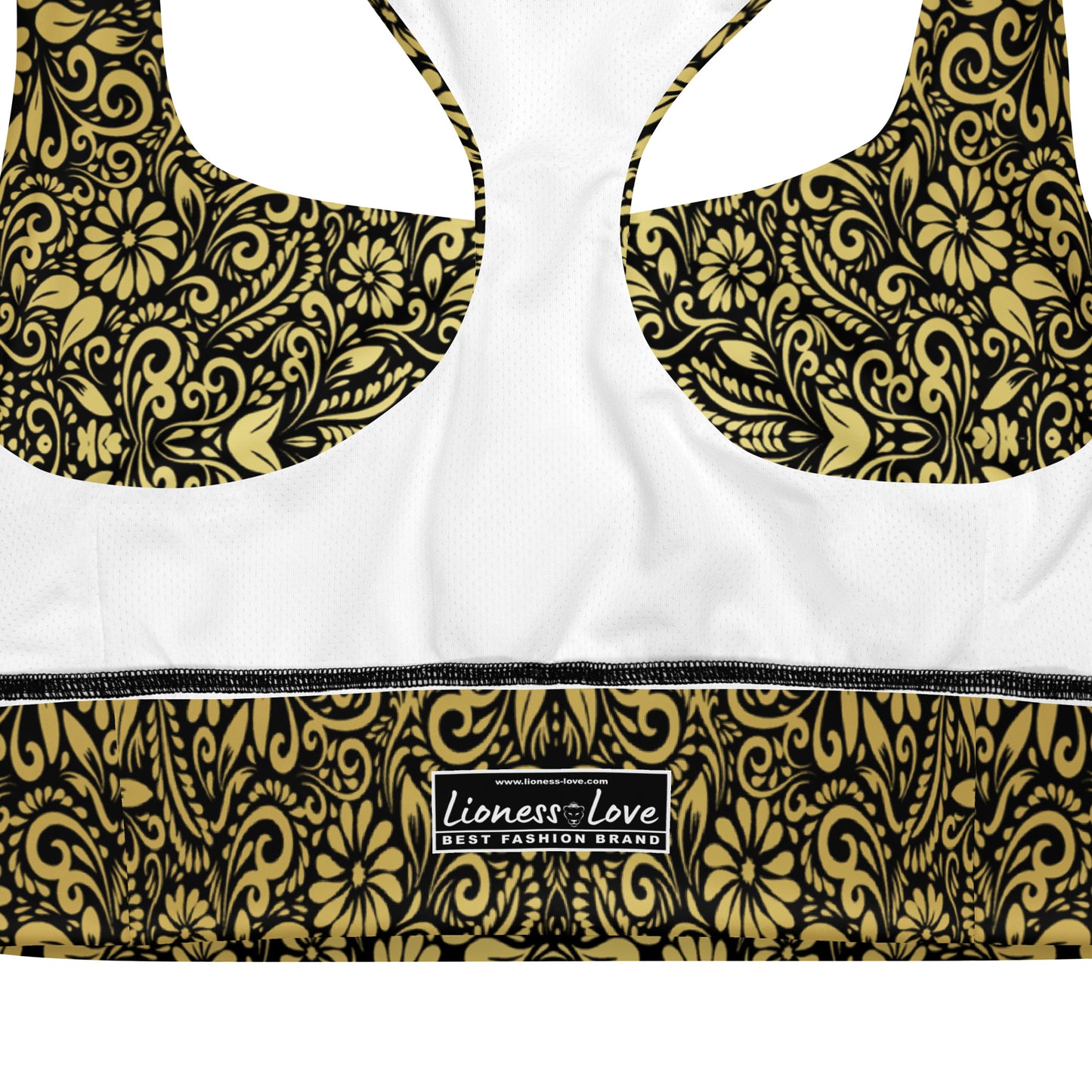 Sports Dual Black and Gold Paisley