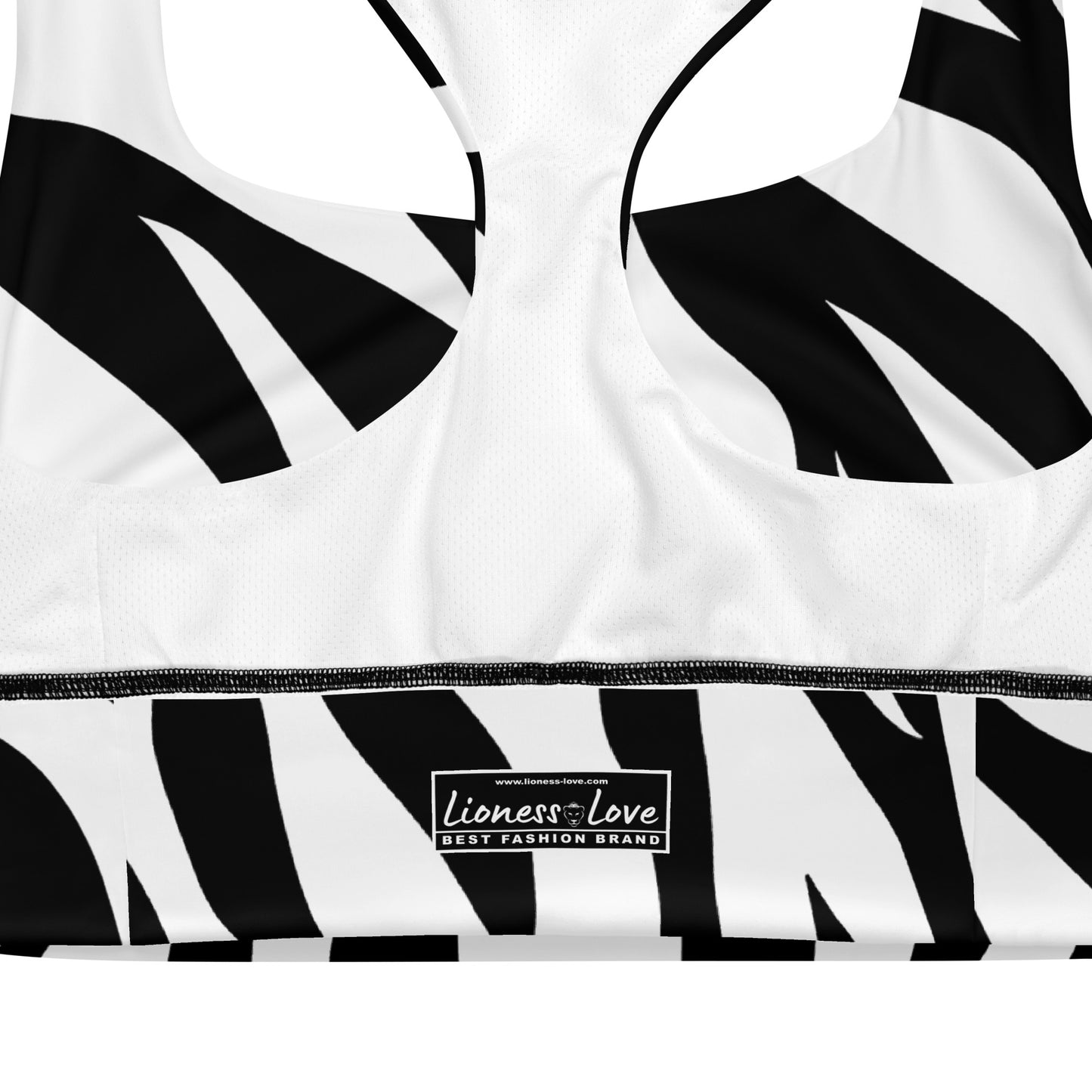 Animal Print Bralette Top for Exercise