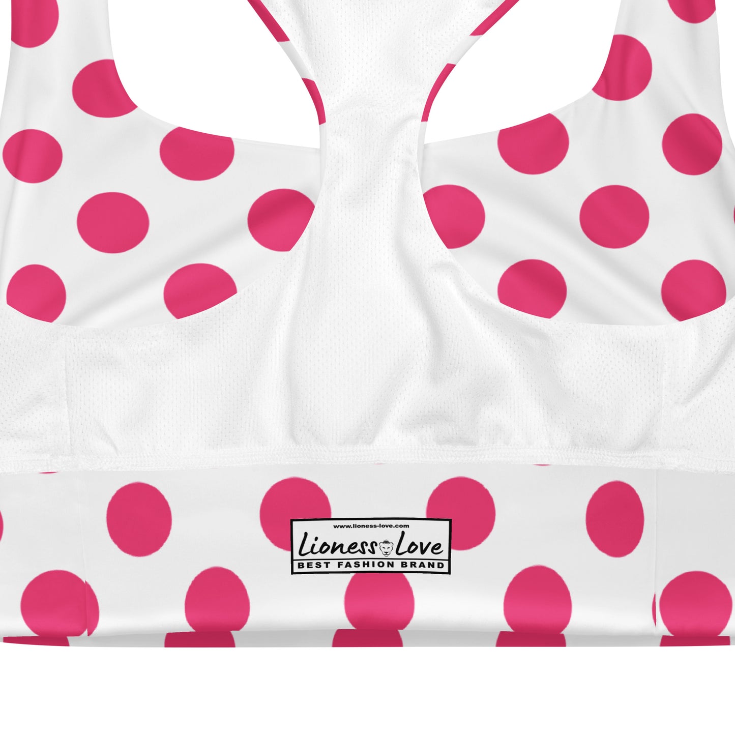 Caroline Polka Dots Sports Bra, lioness-love
