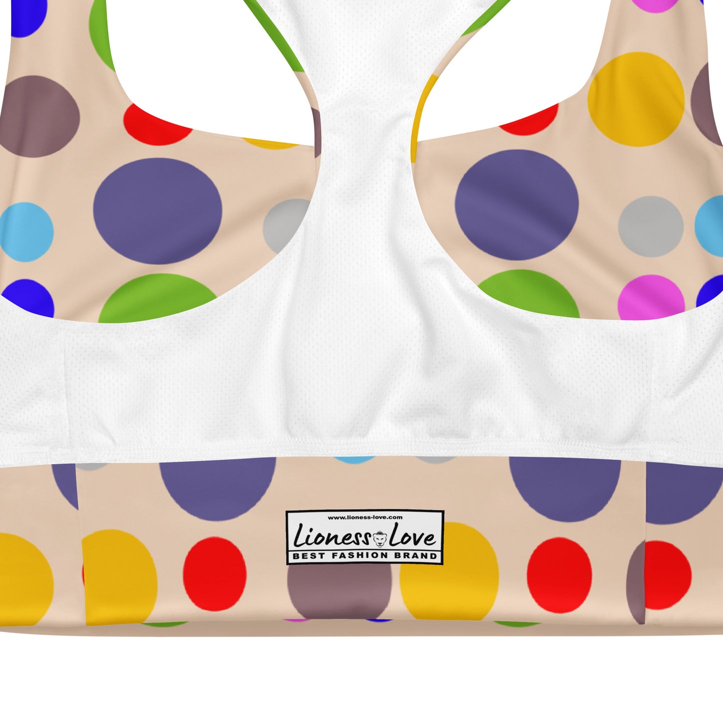 Josephine Longline Sports Bra, lioness-love