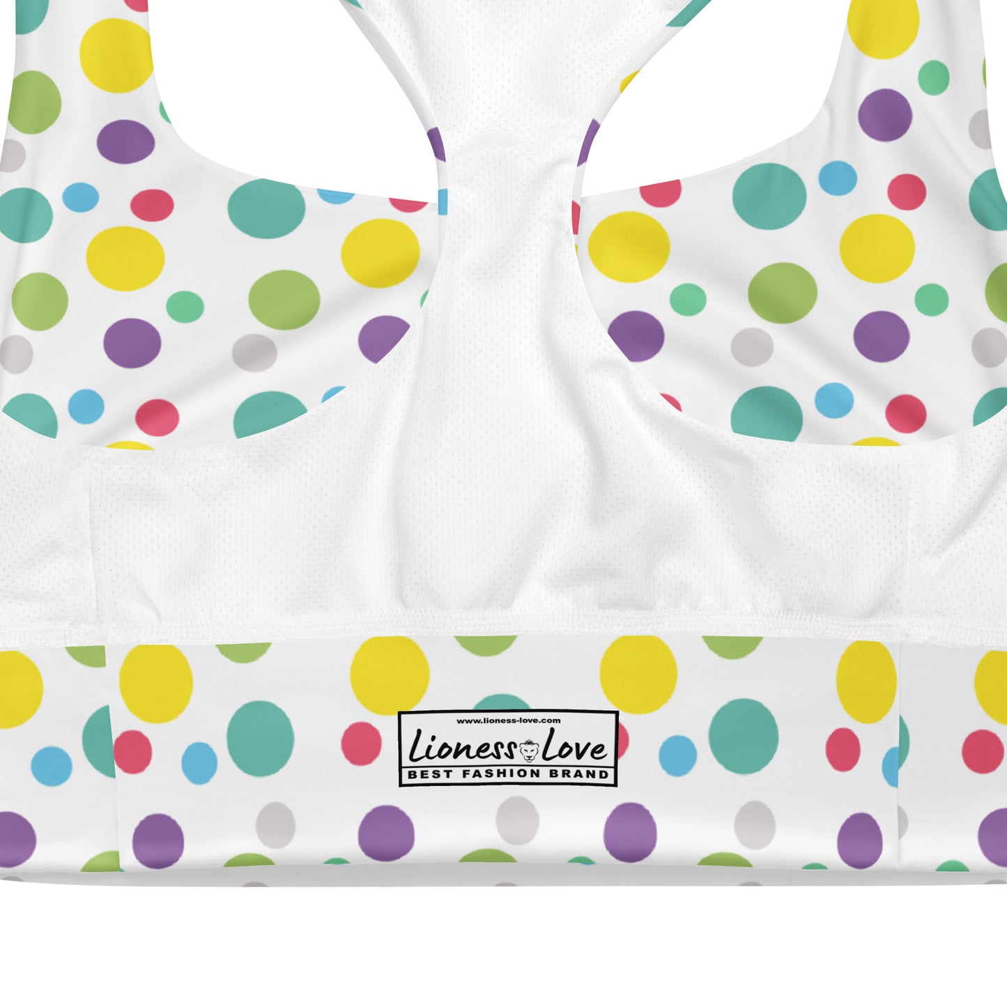 Cora Longline Sports Bra, lioness-love