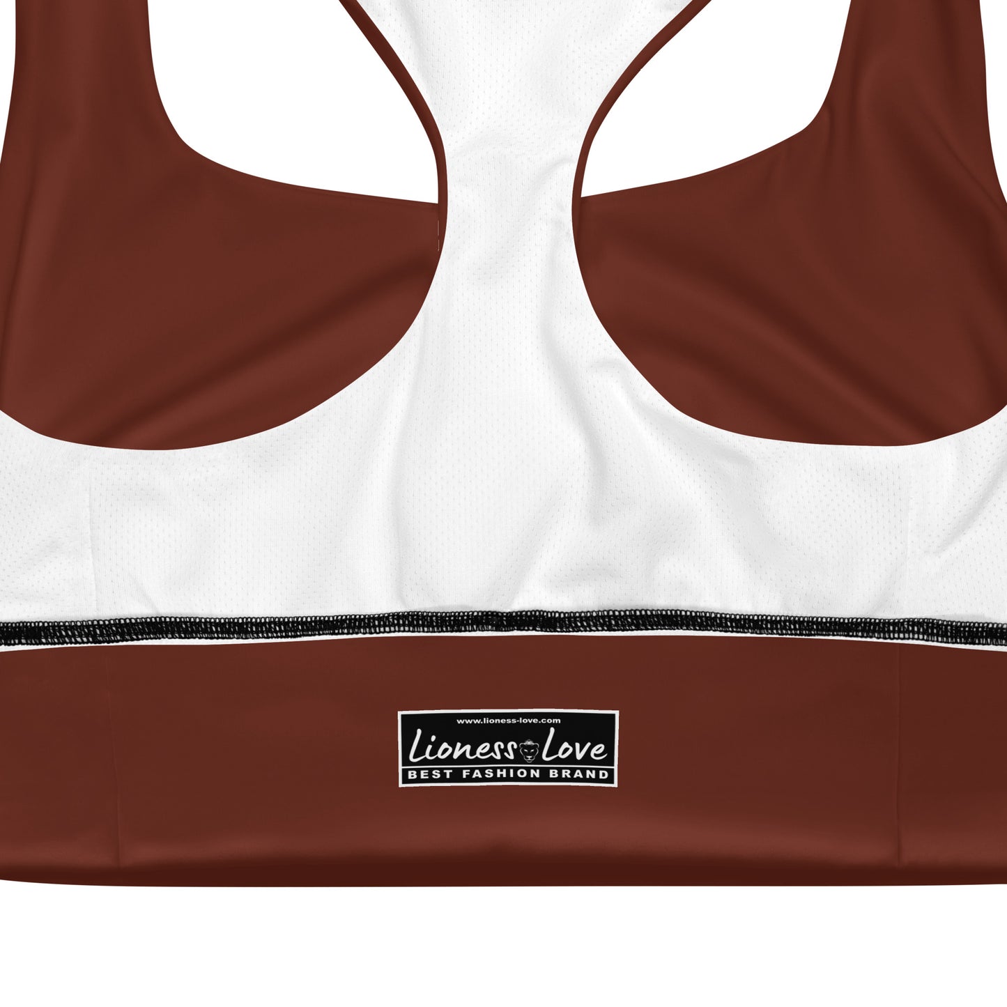 Bailea Longline Sports Bra, lioness-love