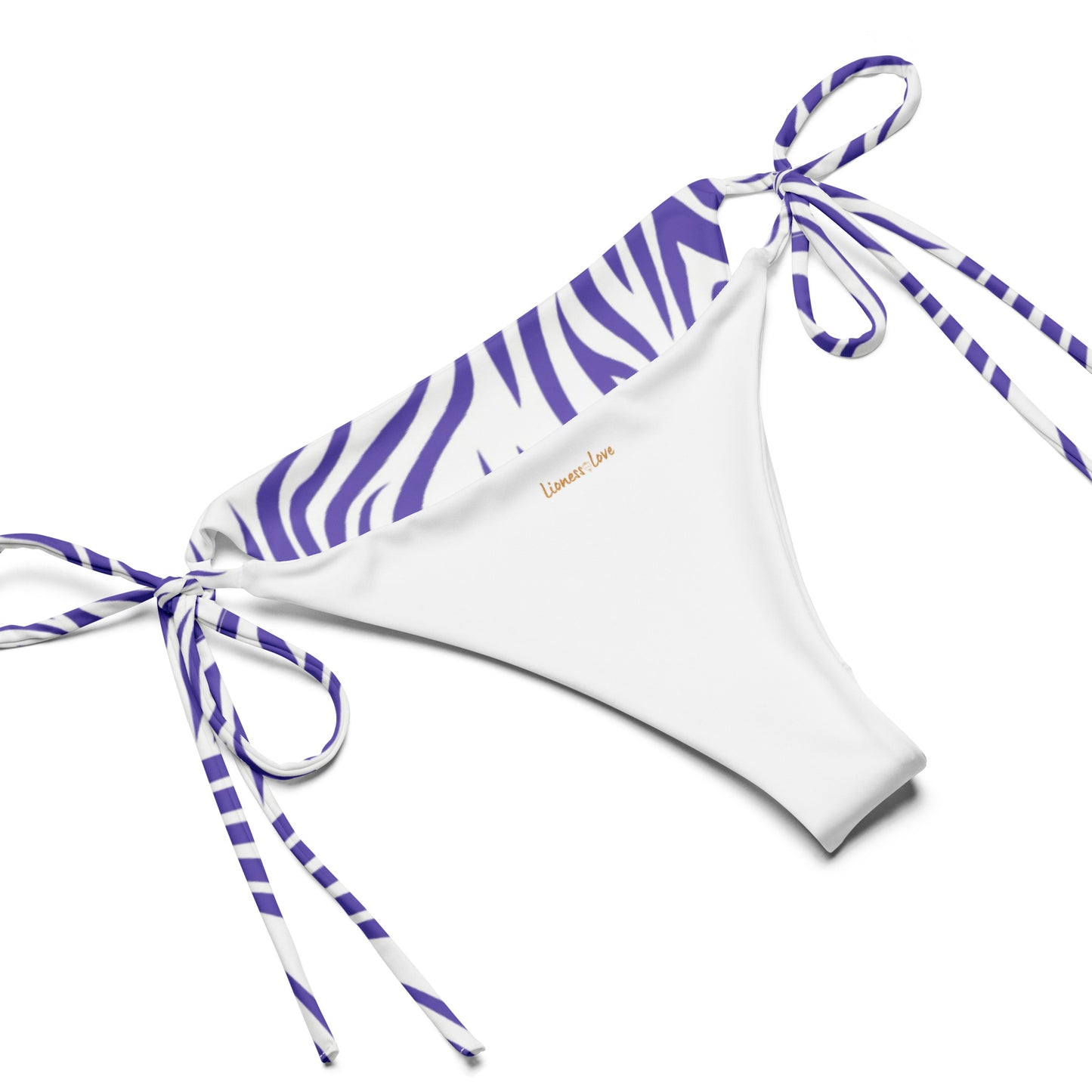 Amethyst Zebra String Bikini, lioness-love