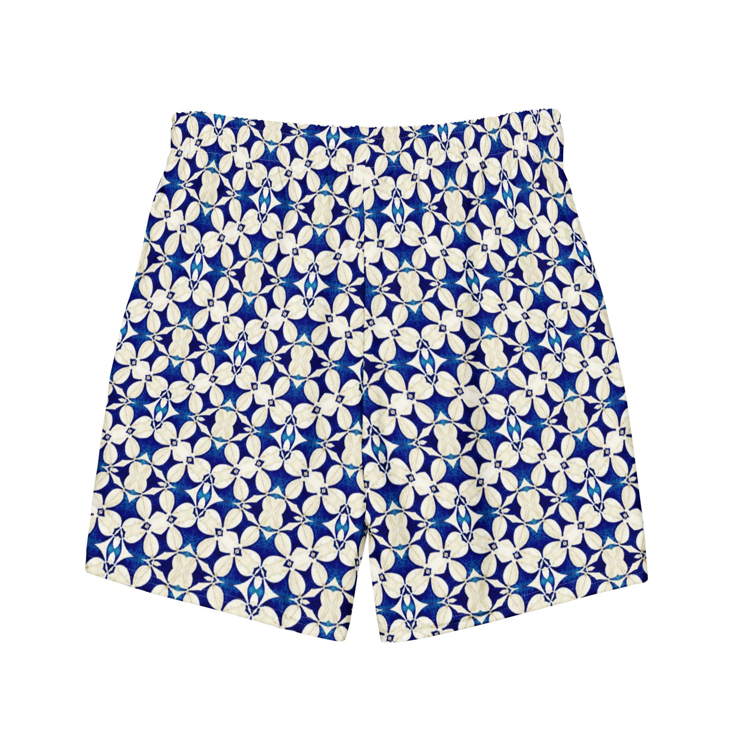 Floral print swimming trunks for men