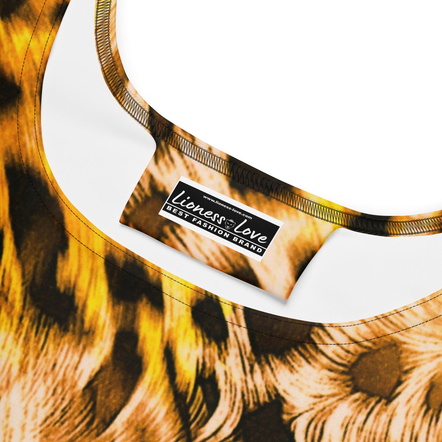 Animal Floral Skater Dress, lioness-love