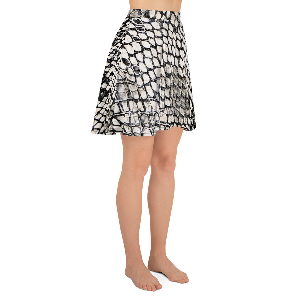 Animal Skin Print Skirt for Women, lioness-love
