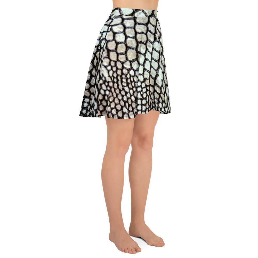 Reptile Animal Print Skirt for Women, lioness-love