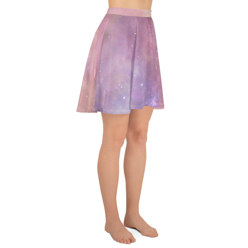 Starry Sky Purple Ombre Skirt for Woman, lioness-love