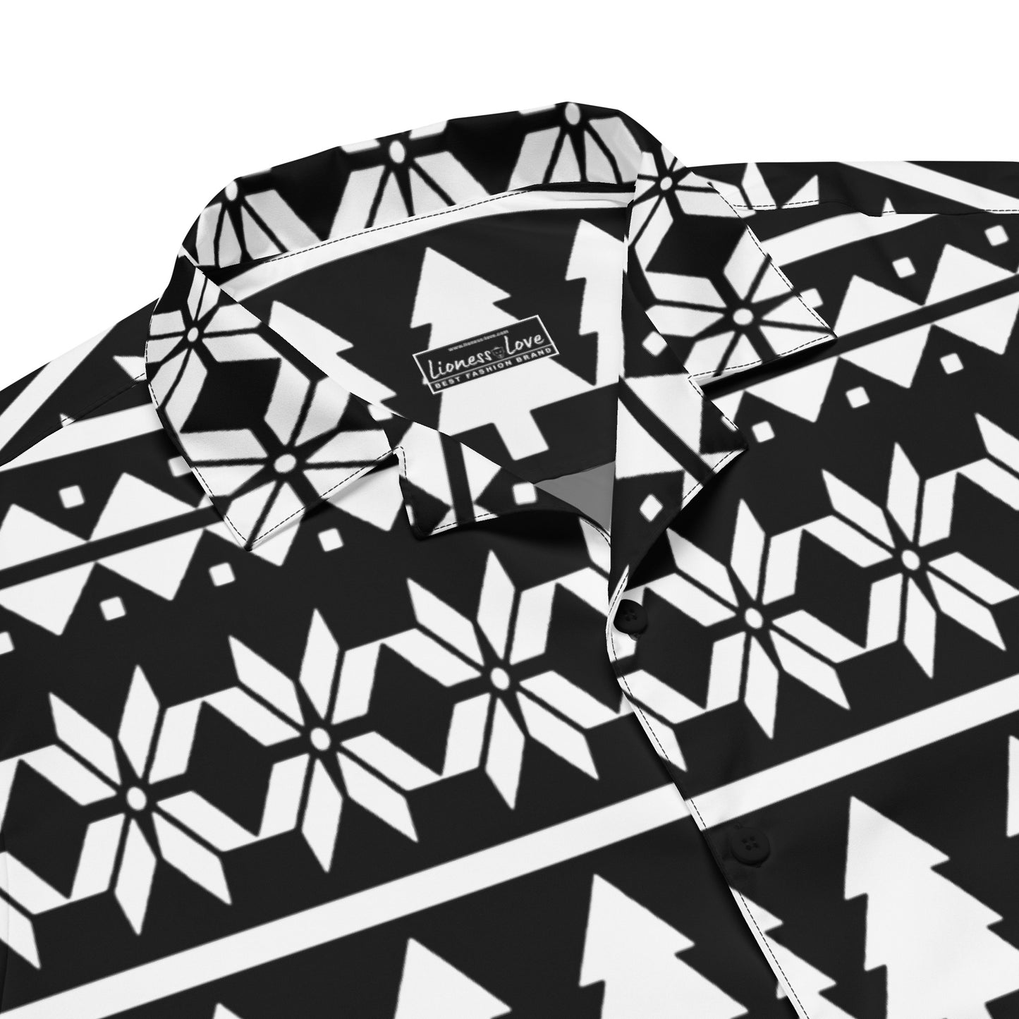 Perfect Holiday Unisex Button Shirt, lioness-love