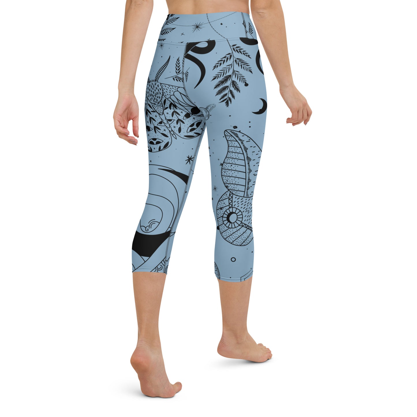 Aludra Capri Leggings, lioness-love