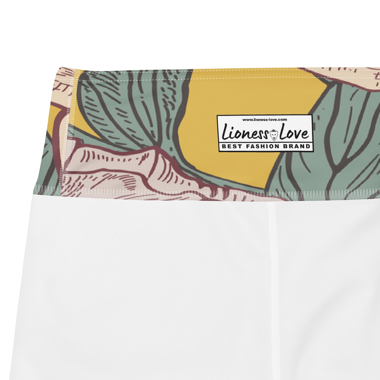 Rosalie Bloom Capri Leggings, lioness-love.com