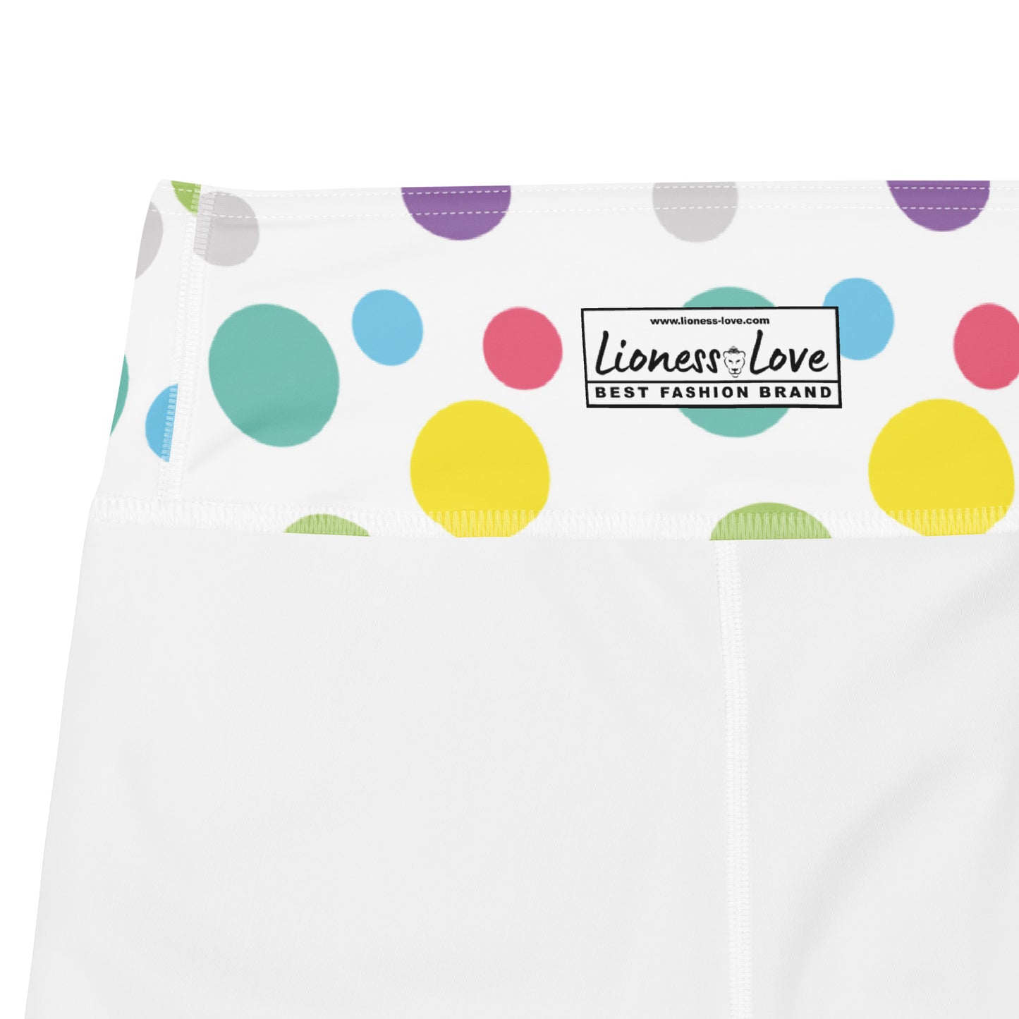Cora Polka Dots Capri Leggings, lioness-love
