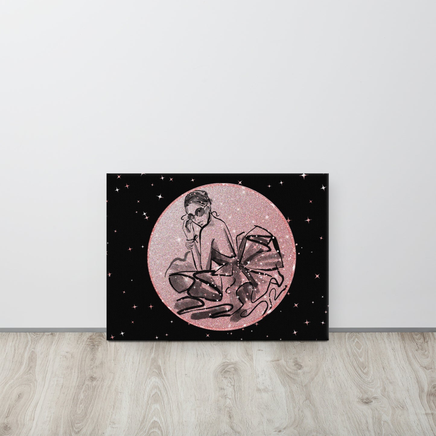 Fashion Woman Canvas lioness-love