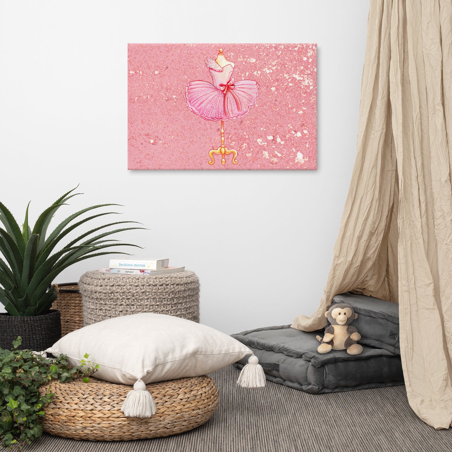 Ballerina Dress Canvas, lioness-love