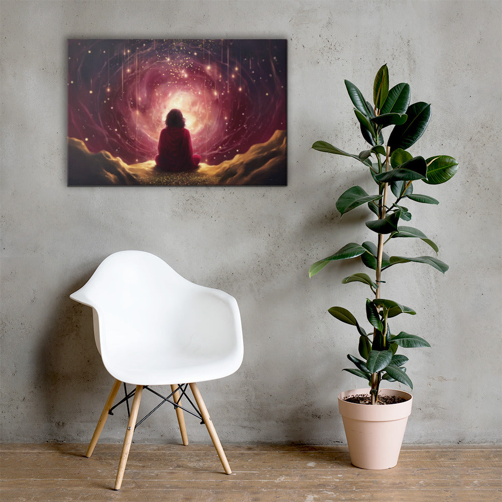 Majestic Women Canvas lioness-love