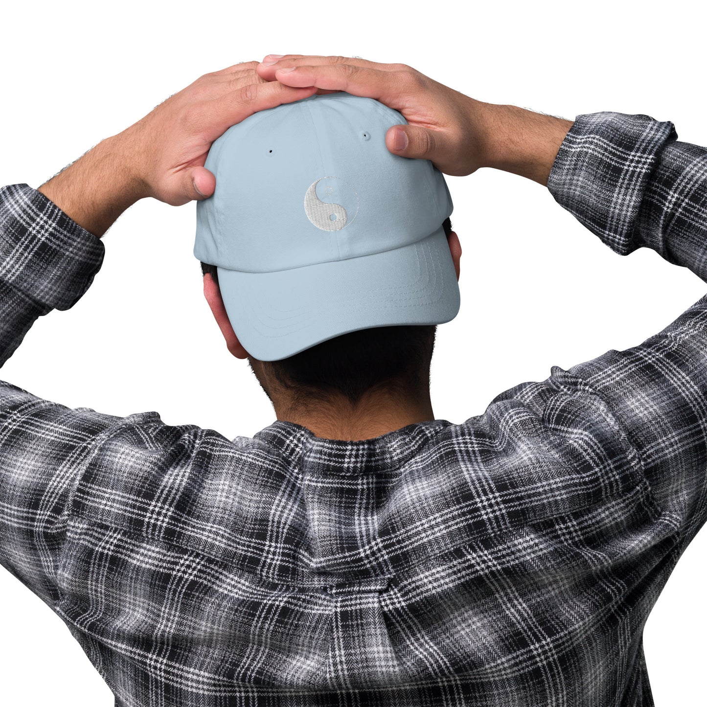 Yin Yang Embroidered Dad Hat, lioness-love