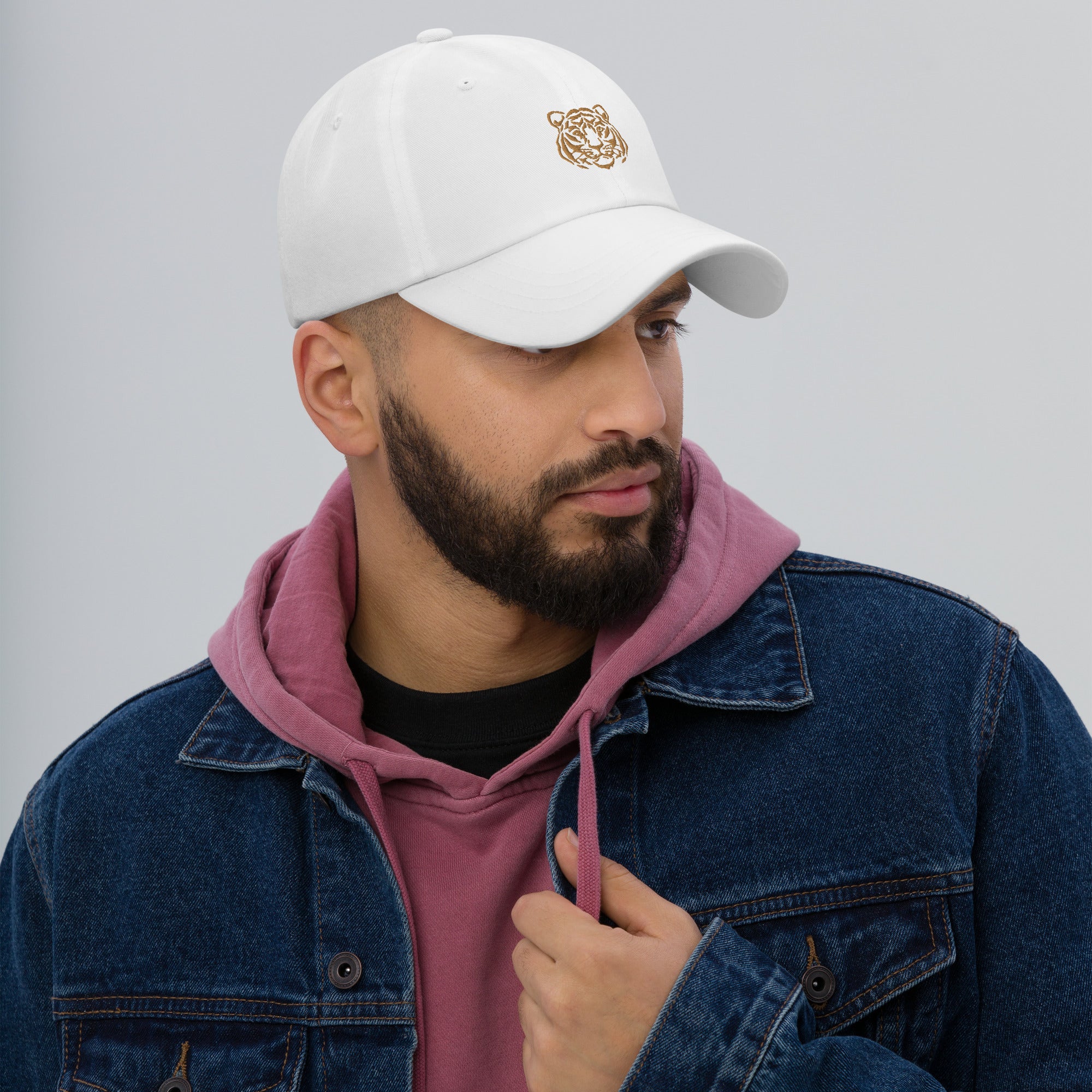 Tiger Embroidered Dad Hat