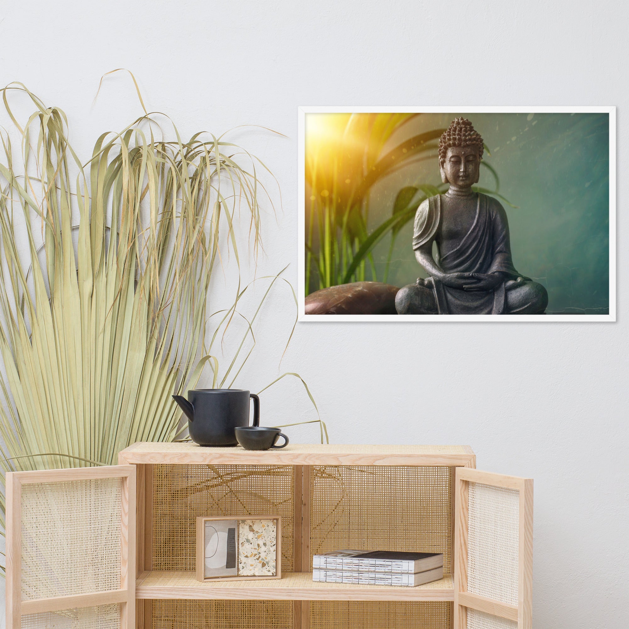 Inner Peaceful Buddha Framed poster