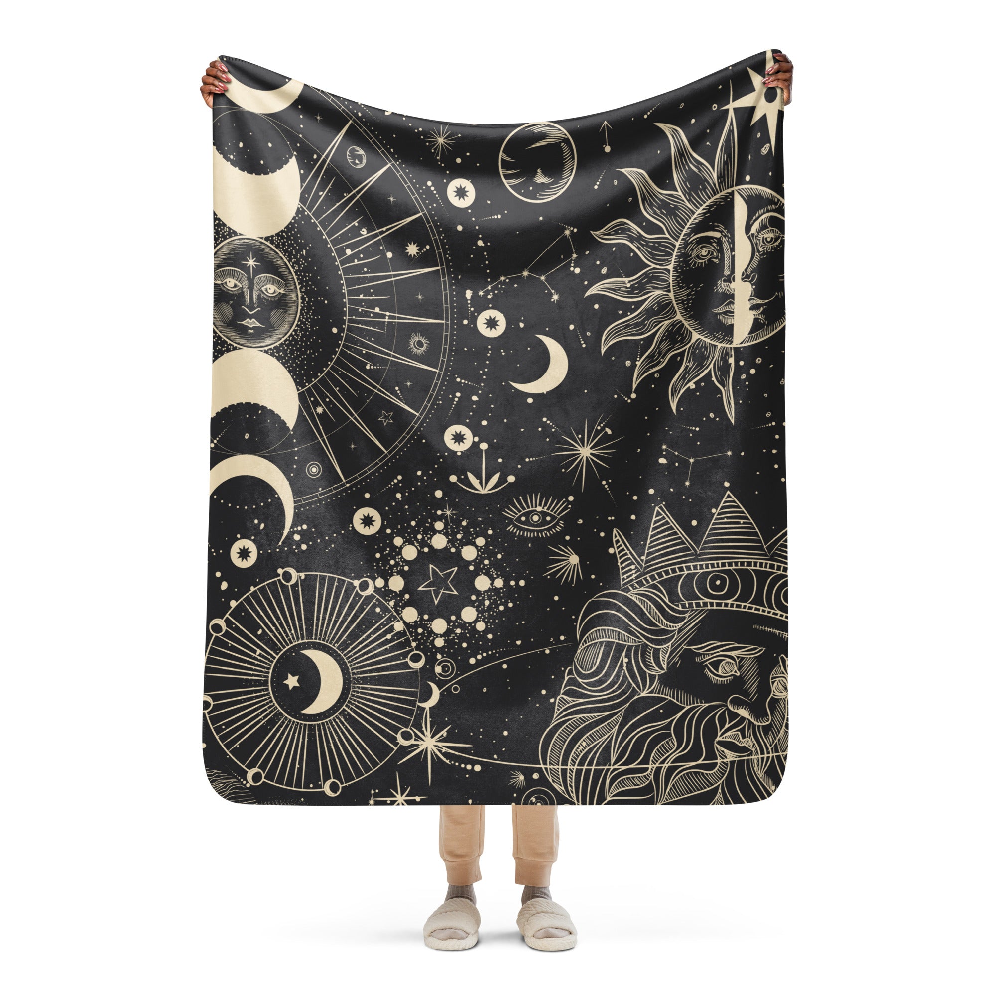Astronomy Sherpa blanket lioness-love