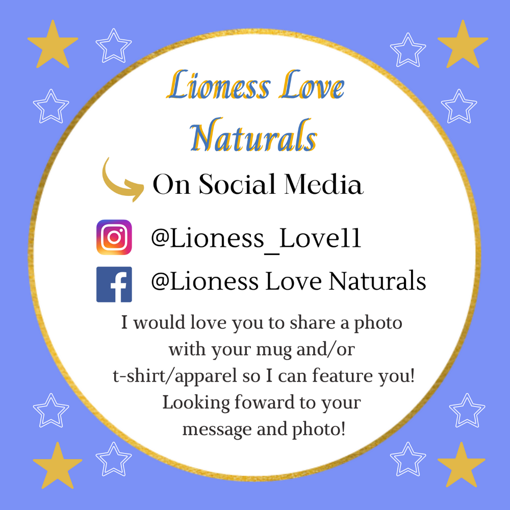 Lion portrait in black and white trendy mug