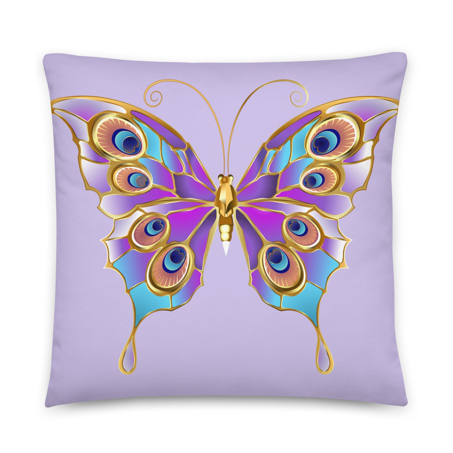 Perfect for brightening up your living room, bedroom, or any cozy corner, our Colorful Butterfly Graphic Print Cushion is a delightful addition that will effortlessly elevate the aesthetic of your home decor.