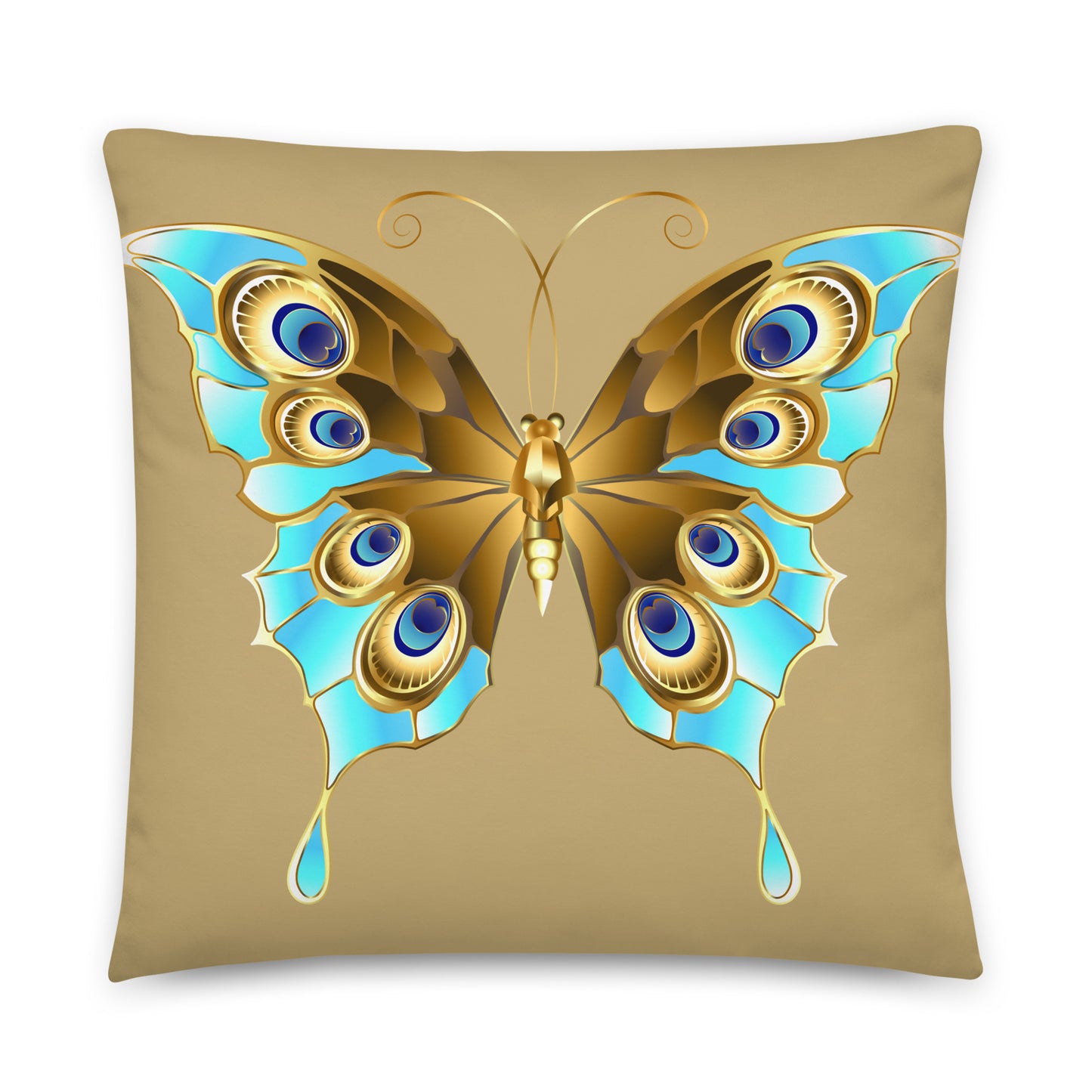 Designed with exquisite attention to detail, these cushions feature stunning butterfly motifs in vibrant colors, creating a whimsical and enchanting atmosphere.