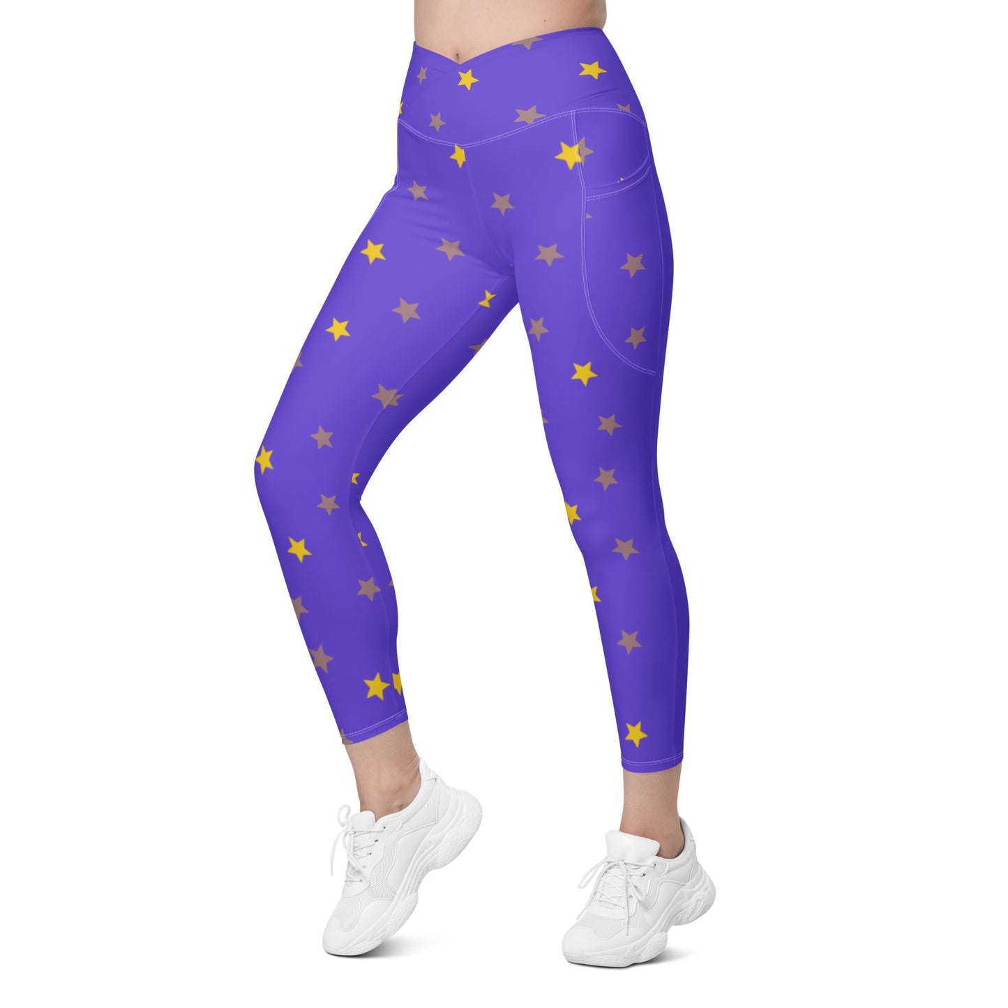 High Waisted Crossover Leggings