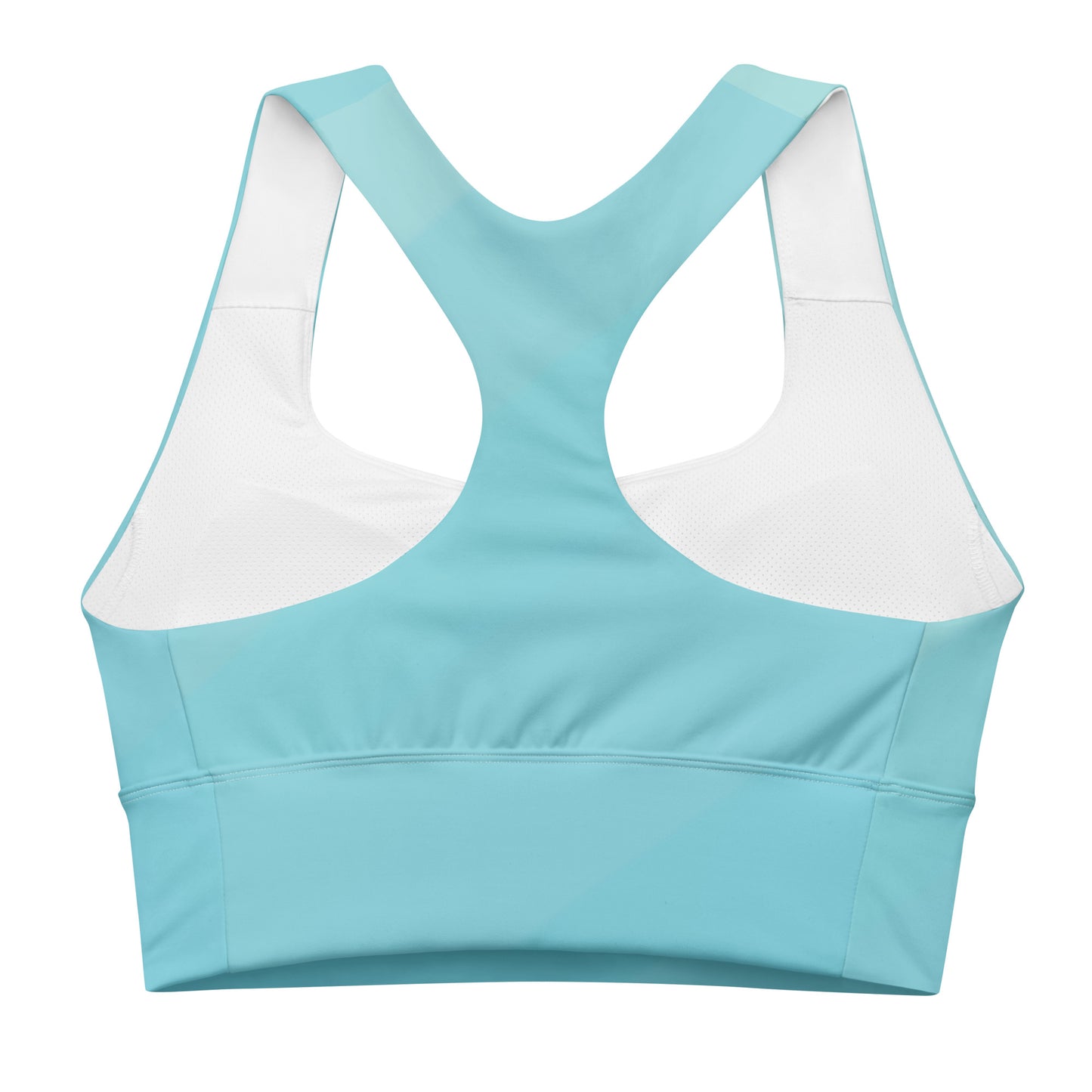 Crafted with premium moisture-wicking fabric, this sports bra offers optimal support and comfort during your workouts, while its longline design provides added coverage and a flattering silhouette.