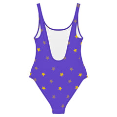 Star printed design swimsuit for women