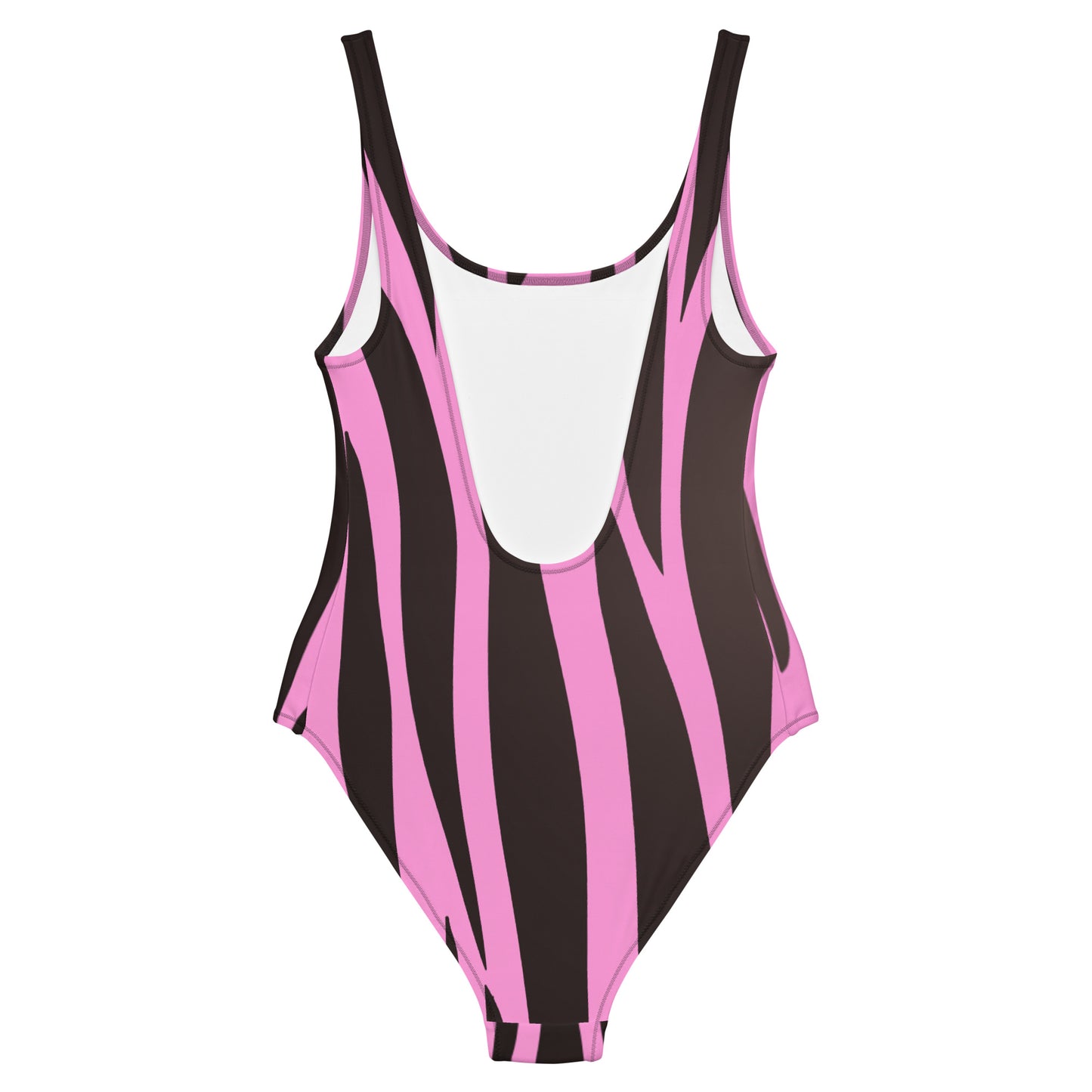Zebra print design swimsuit for women’s fashion