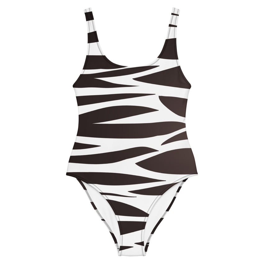 Animal print design women’s swimsuit