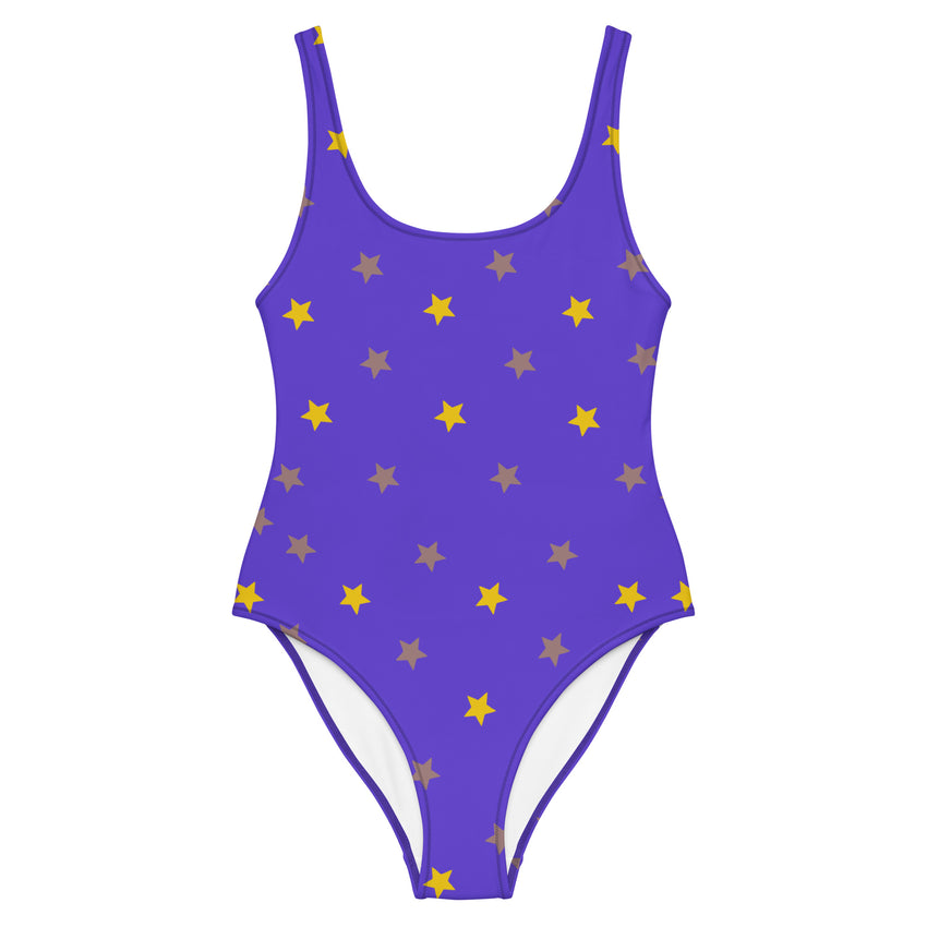 Star printed design swimsuit for women