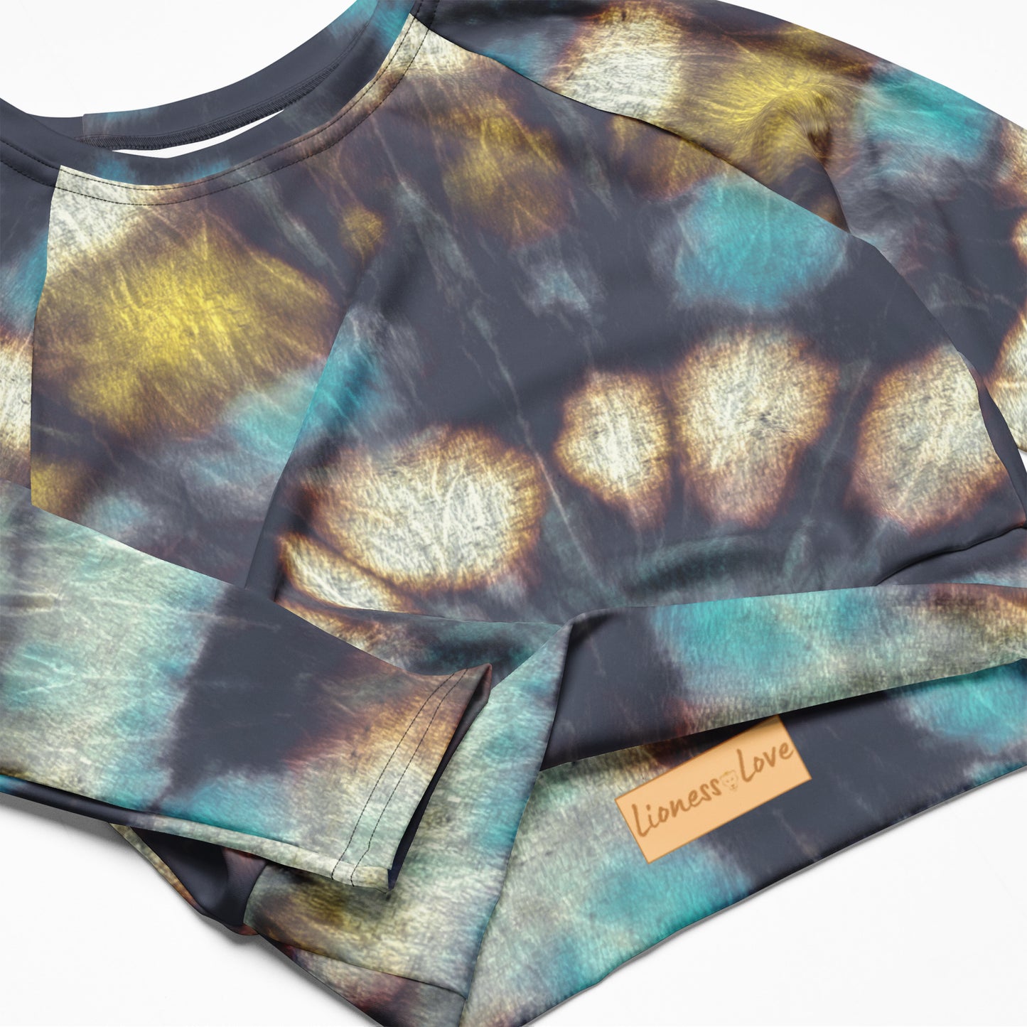 Nala Long-Sleeve Crop Top, lioness-love