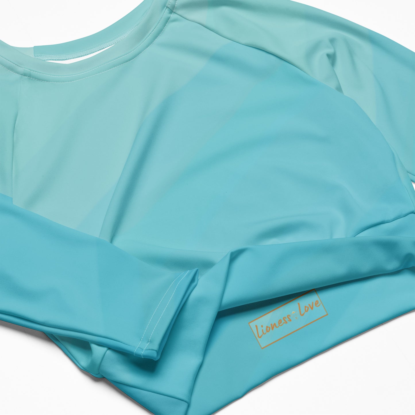 Marina Long-Sleeve Crop Top, lioness-love