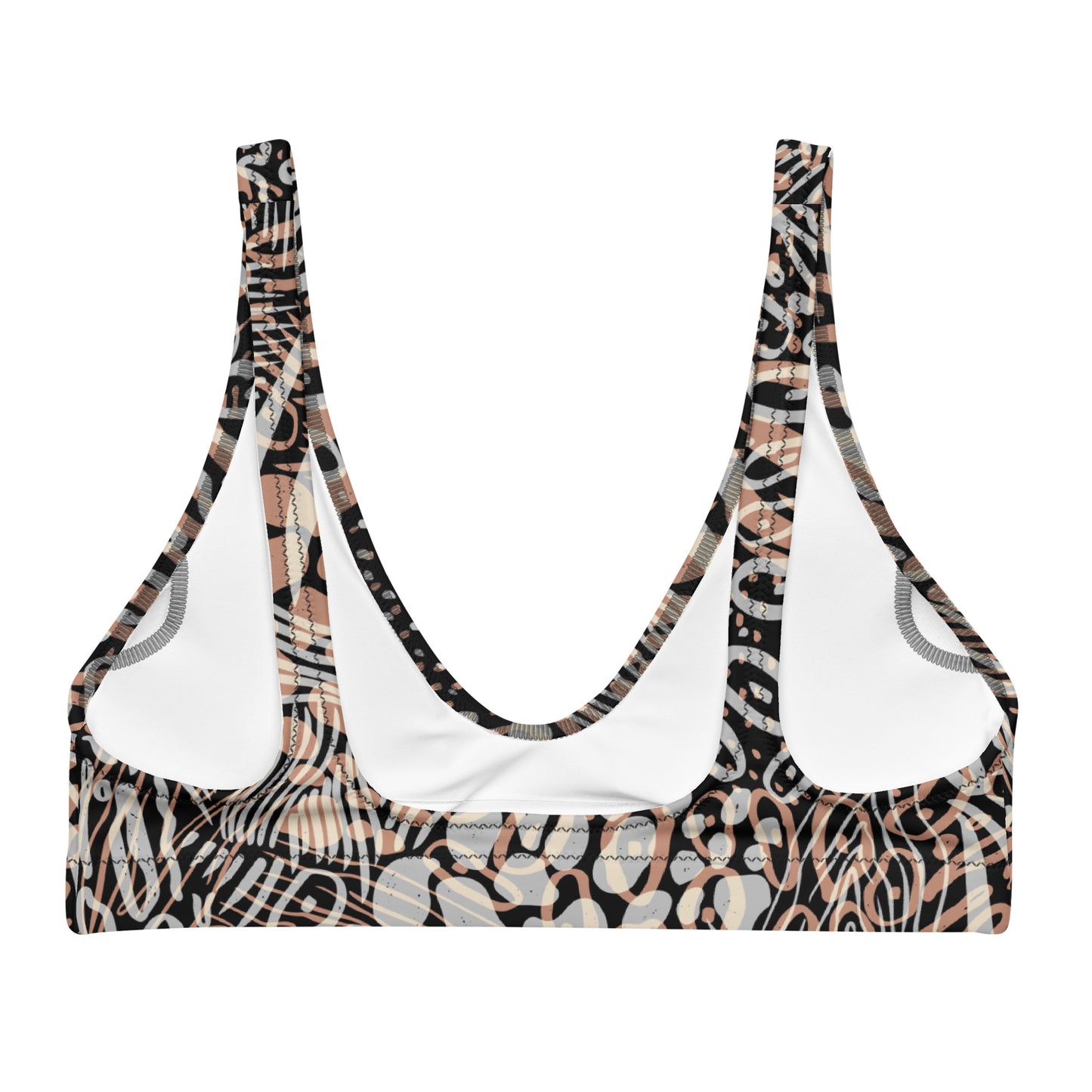 Made from high-quality materials, our bikini top ensures a perfect fit and durability, while the eye-catching animal pattern adds a touch of wild elegance to your summer wardrobe.