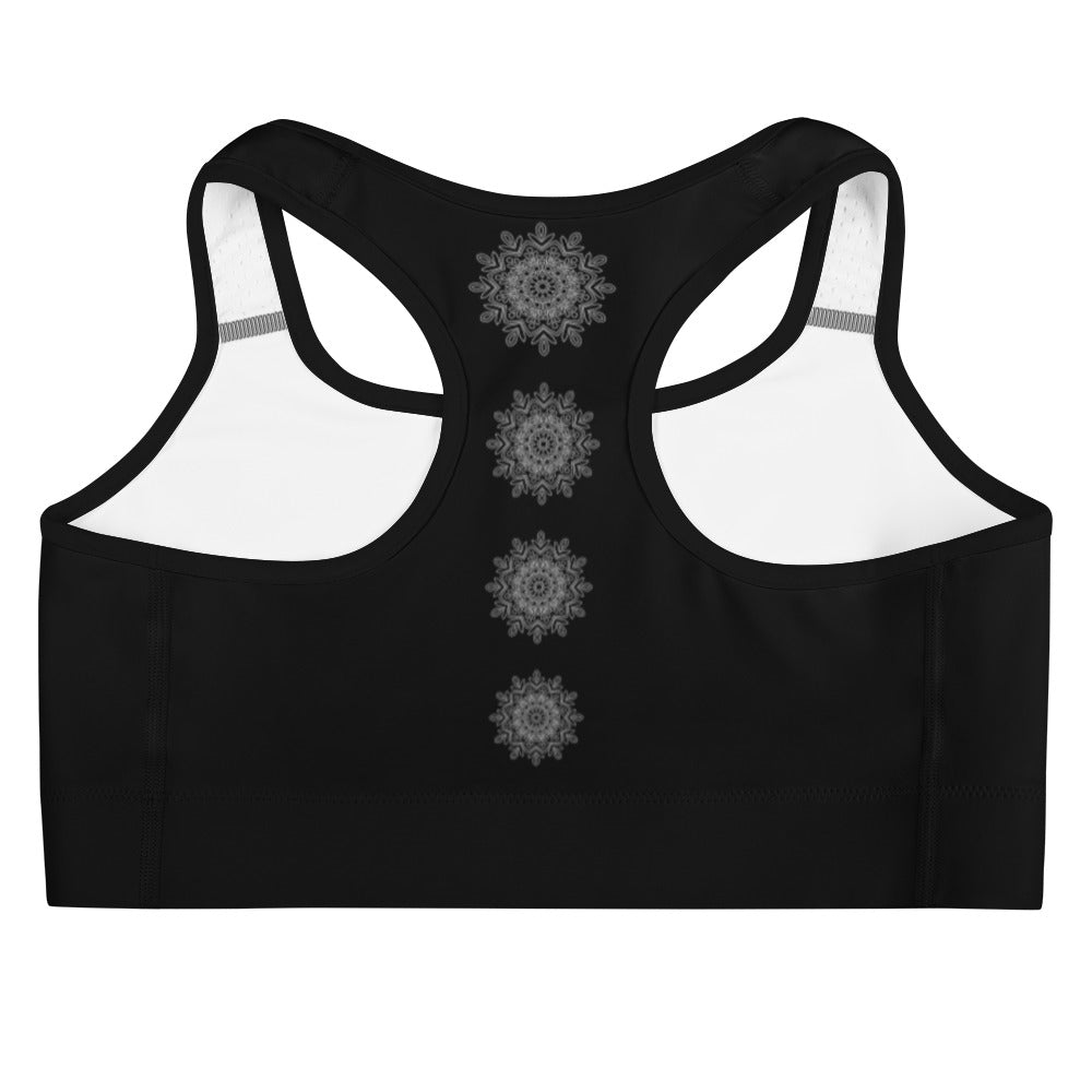 Mandala Circle Sports bra, lioness-love