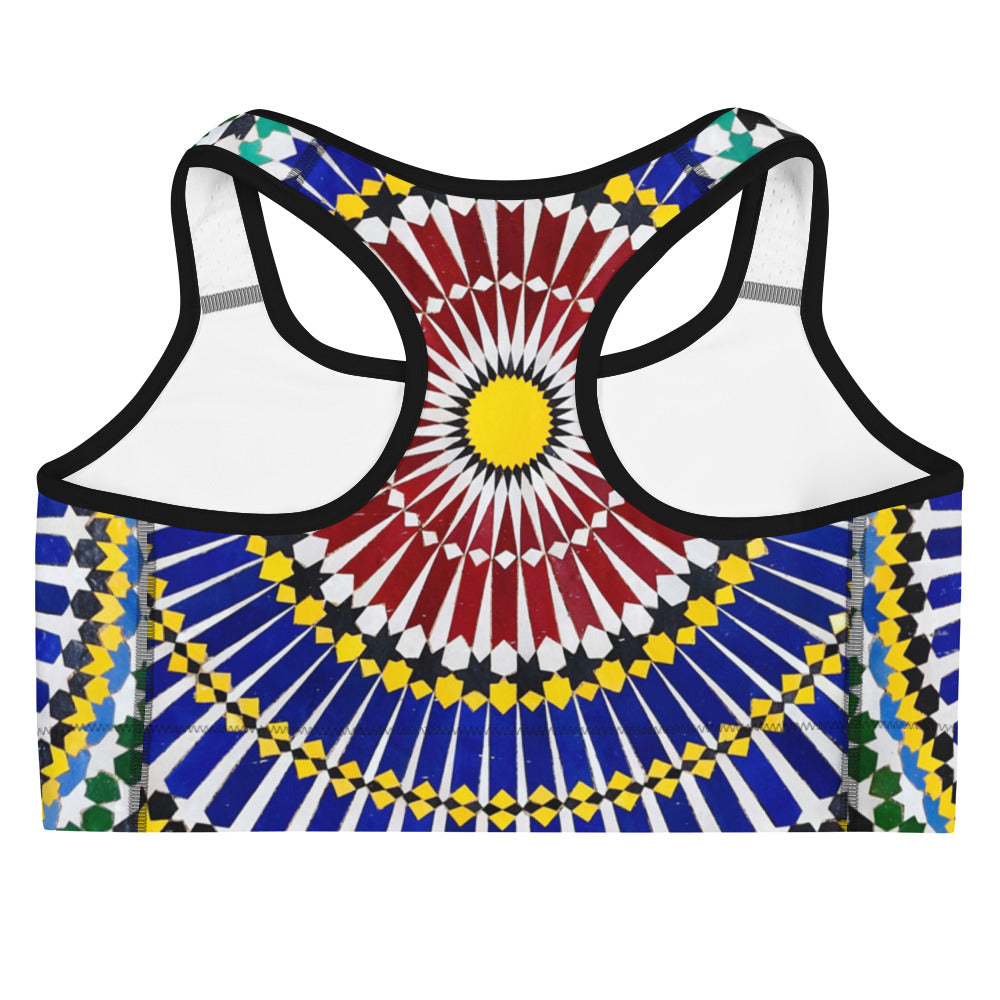 Mosaic Sports Bra, lioness-love