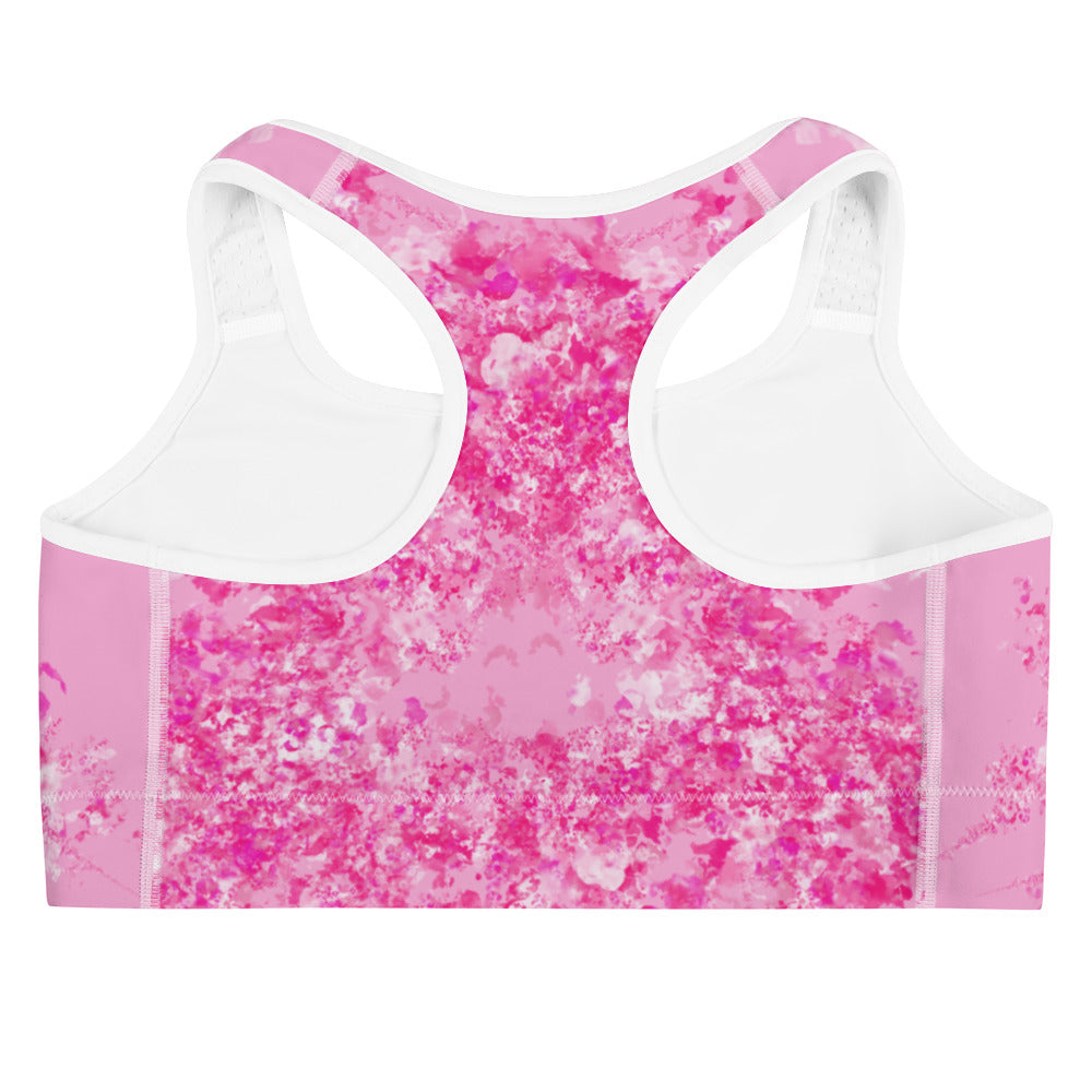 Crafted with premium materials, this sports bra offers excellent support and comfort during workouts.