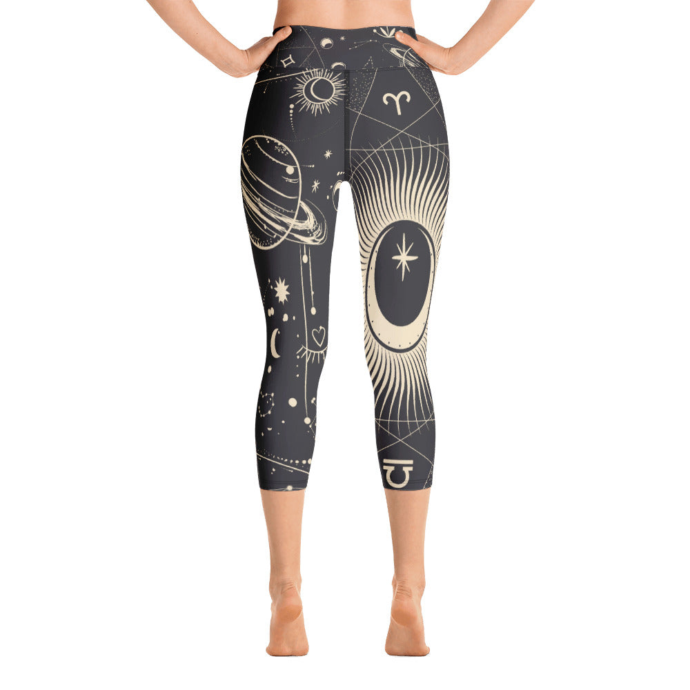 Luna Capri Leggings, lioness-love