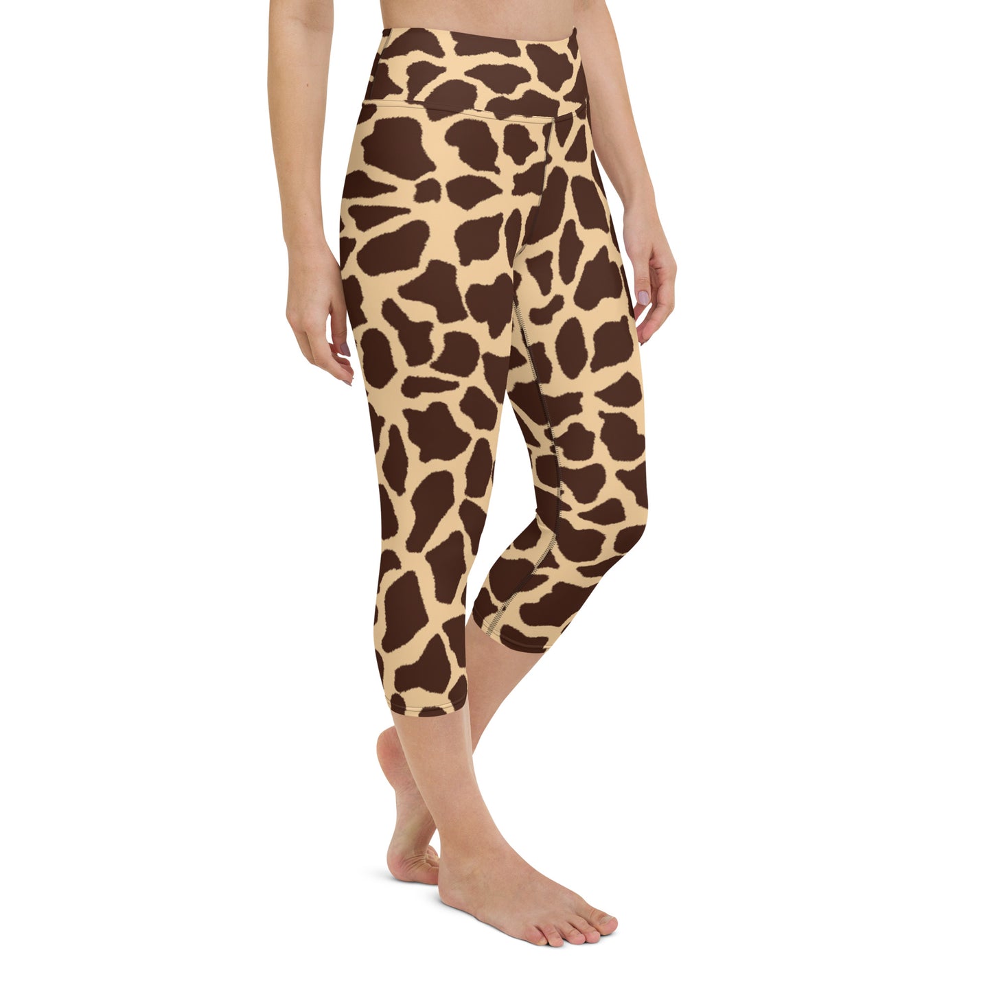 Giselle Giraffe Capri Leggings, lioness-love
